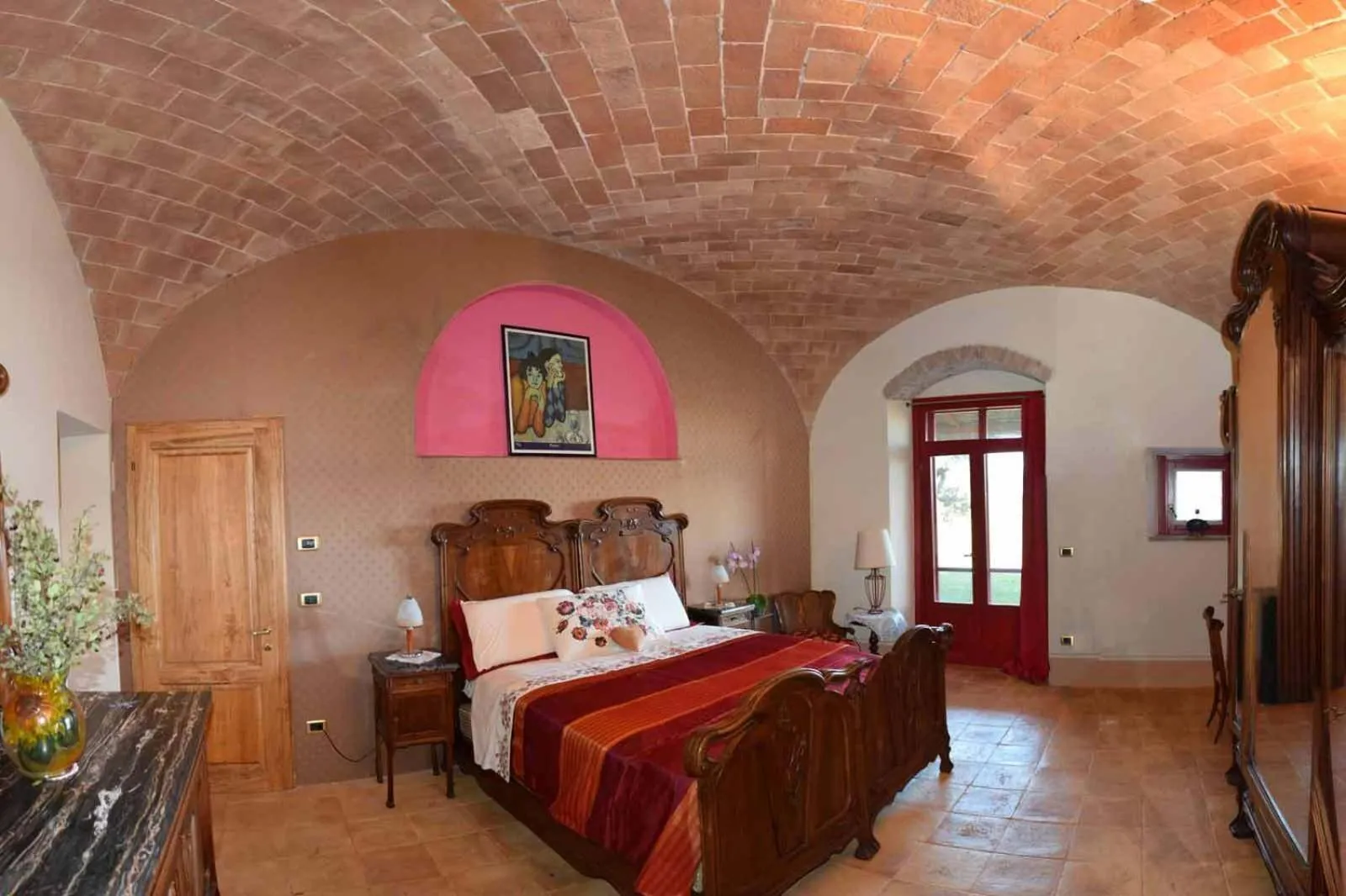Two-Bedroom Apartment with Garden View in Podere Calvaiola