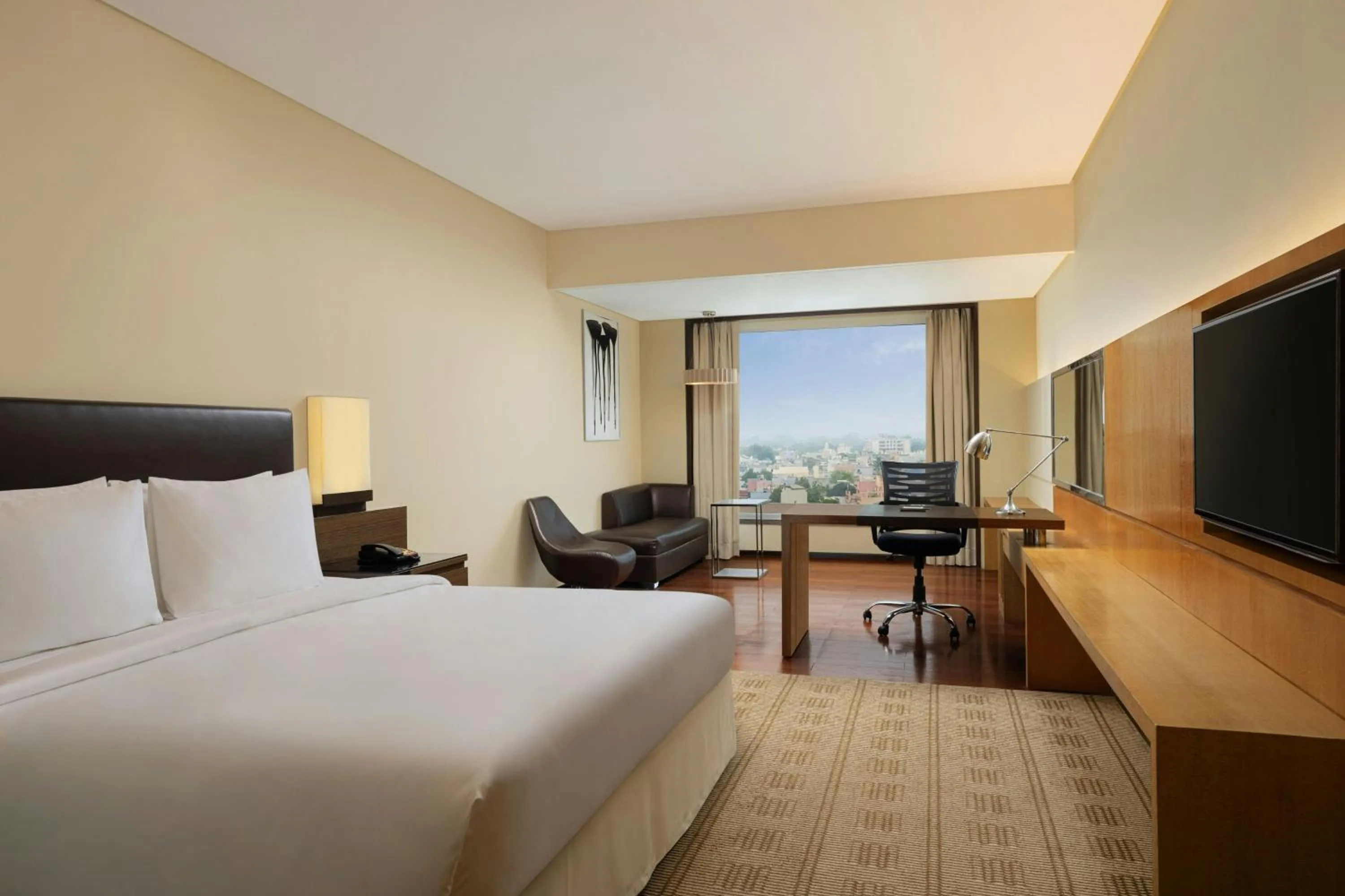 Photo of the whole room, Bed in Courtyard by Marriott Bilaspur