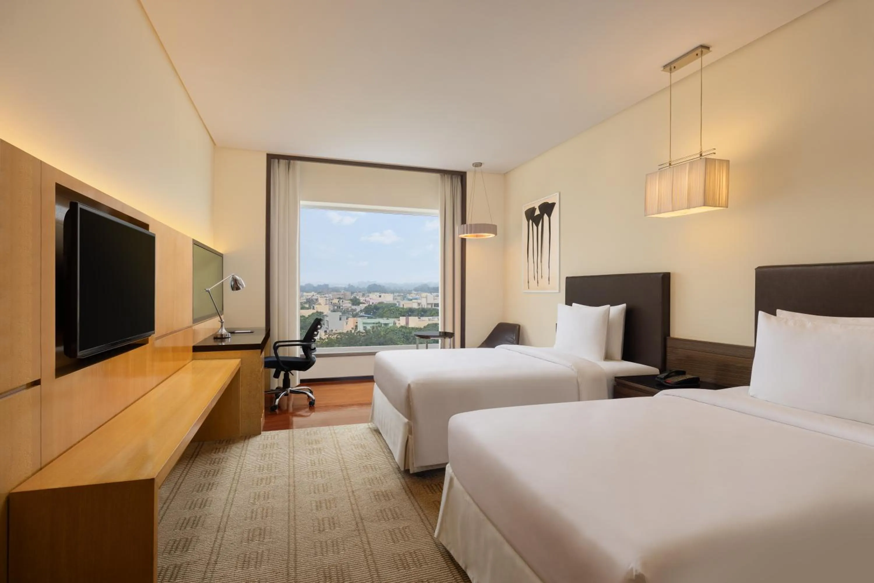 Photo of the whole room, Bed in Courtyard by Marriott Bilaspur