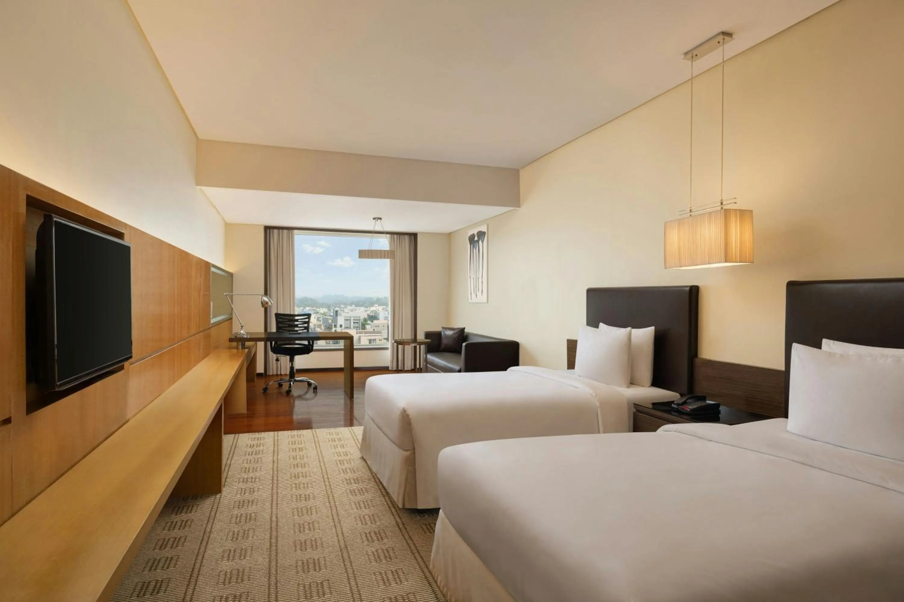 Photo of the whole room, Bed in Courtyard by Marriott Bilaspur