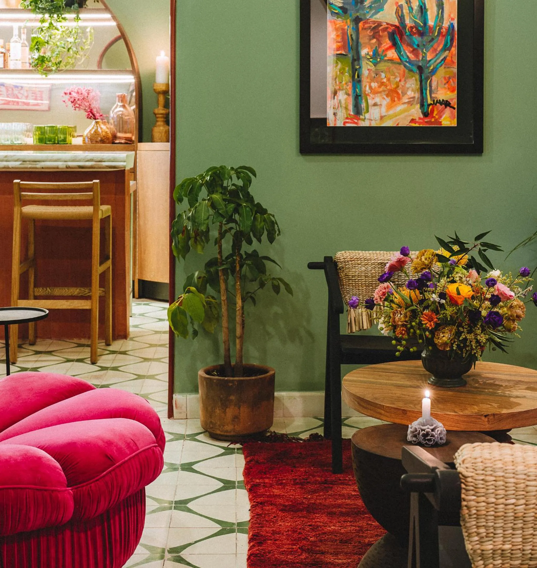 Lounge or bar in Hotel San Fernando