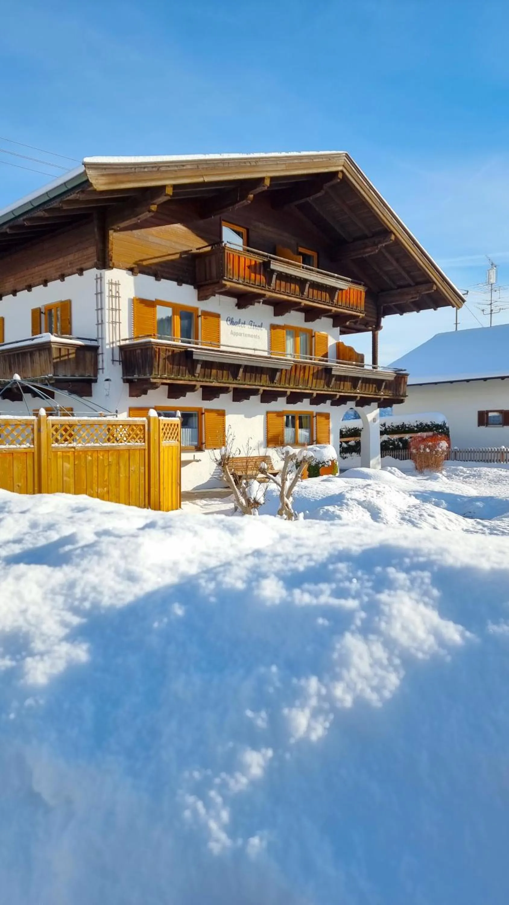 Property building in Chalet Tirol Waidring