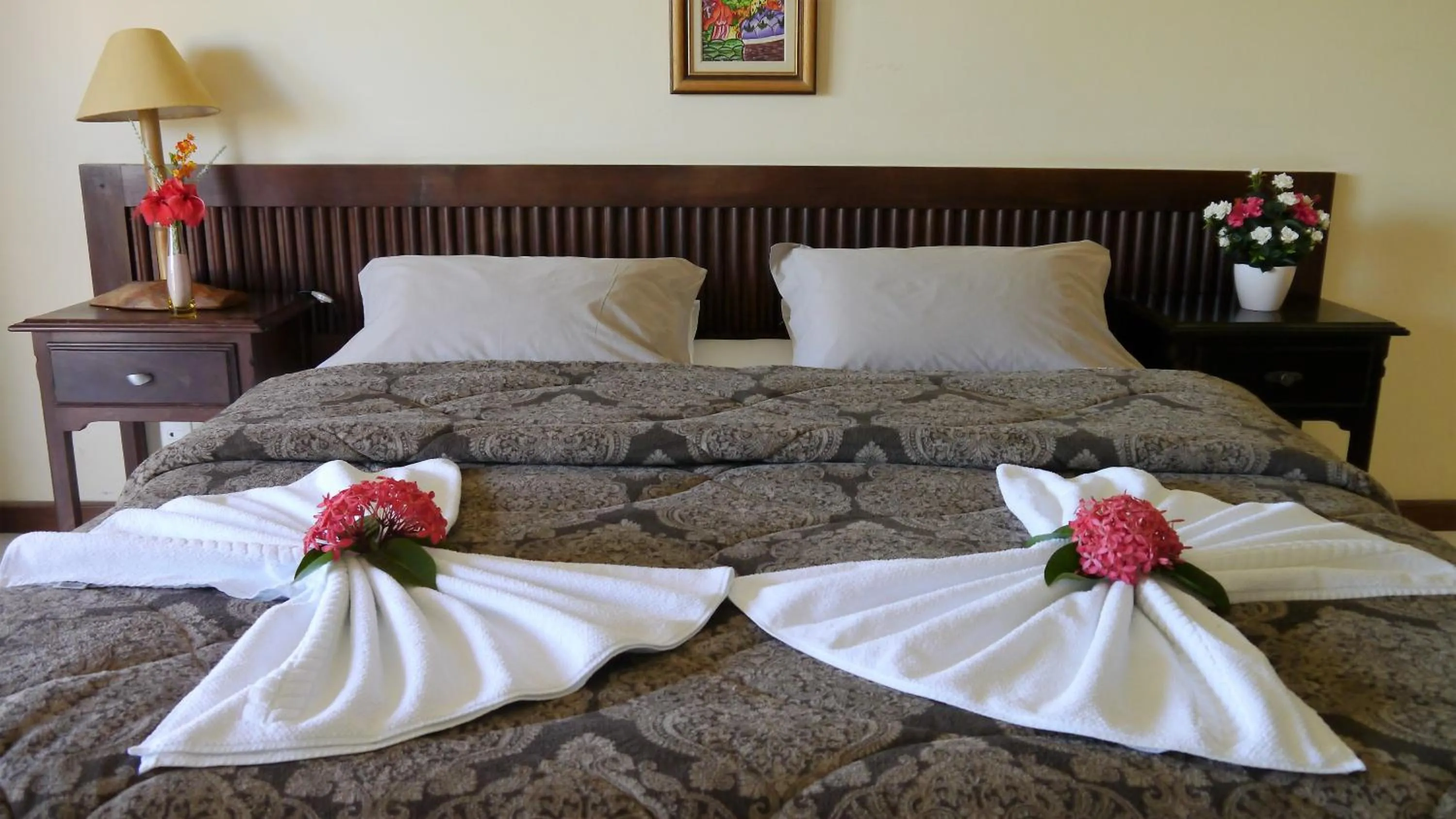 Bed in Grimms Pousada de Contos