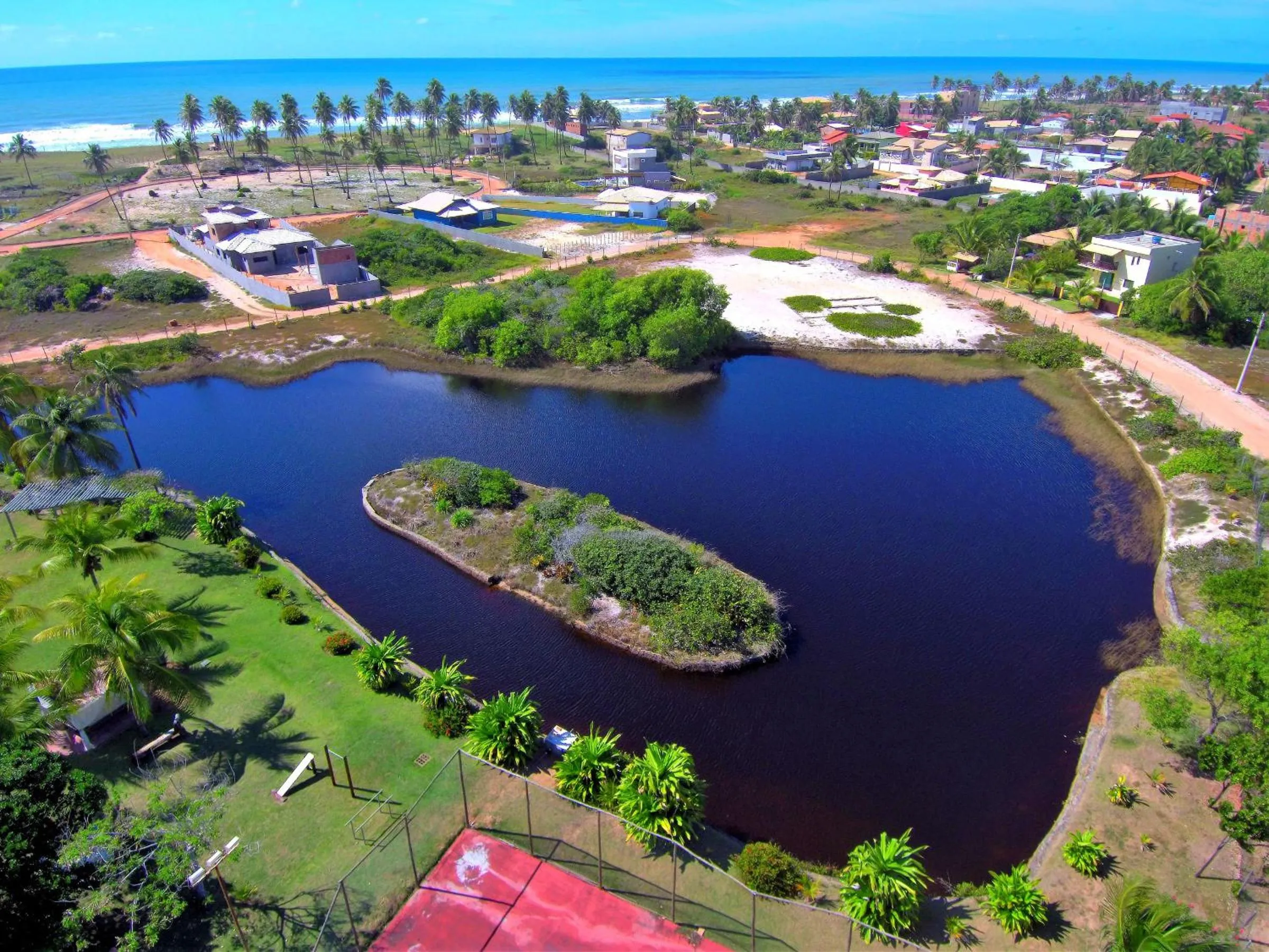 Bird's eye view in Grimms Pousada de Contos