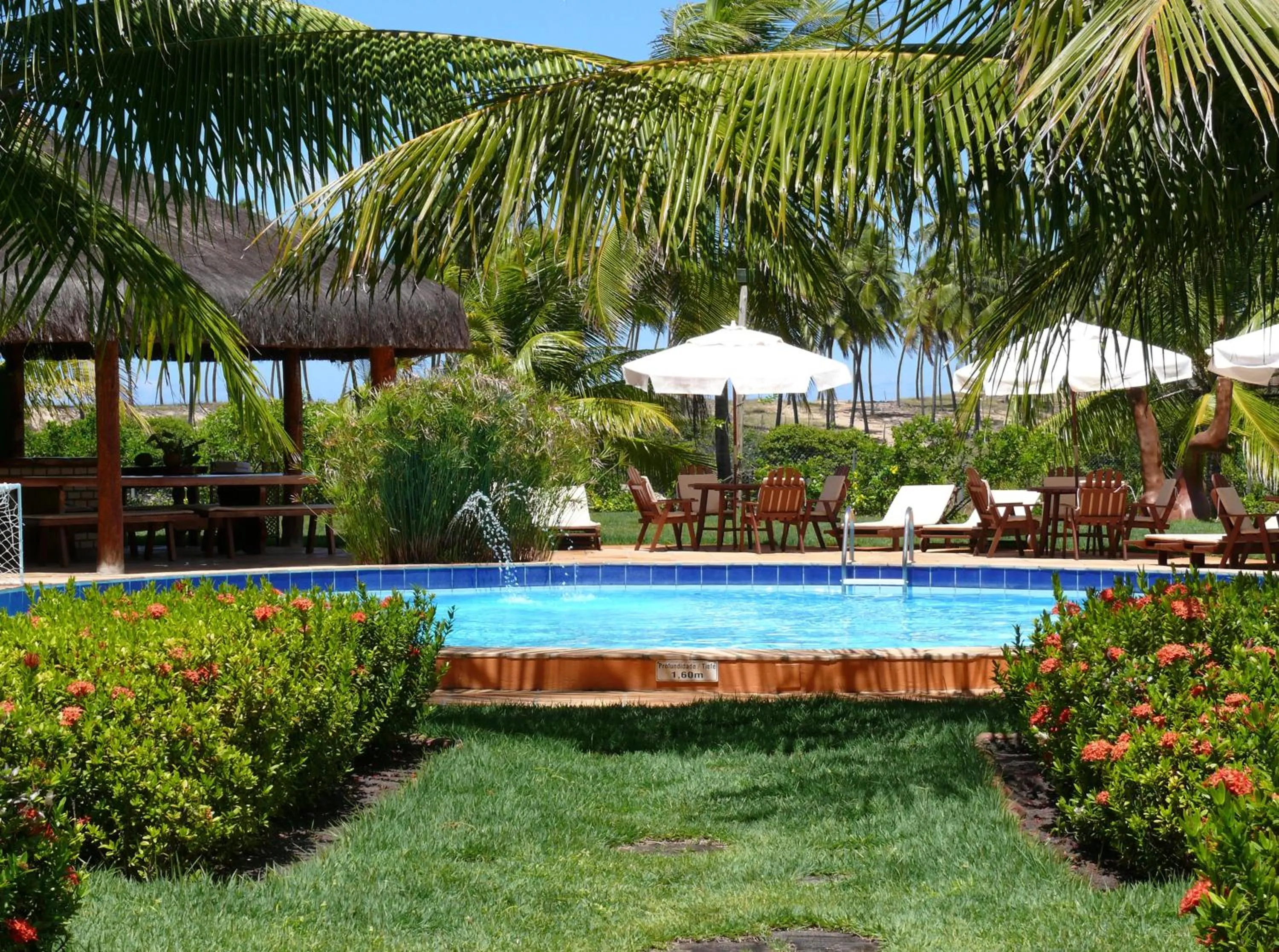 Swimming pool in Grimms Pousada de Contos