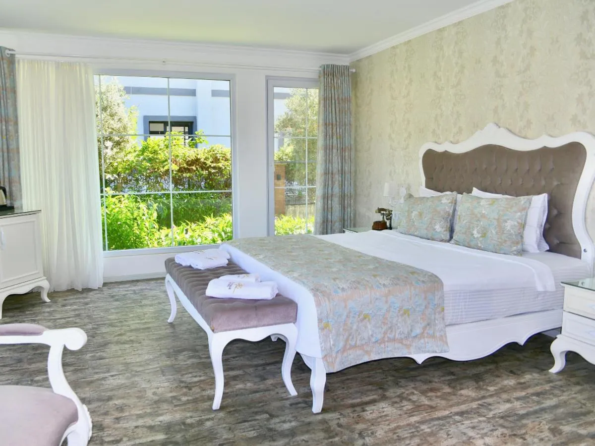 Bed in Göcek Naz Hotel