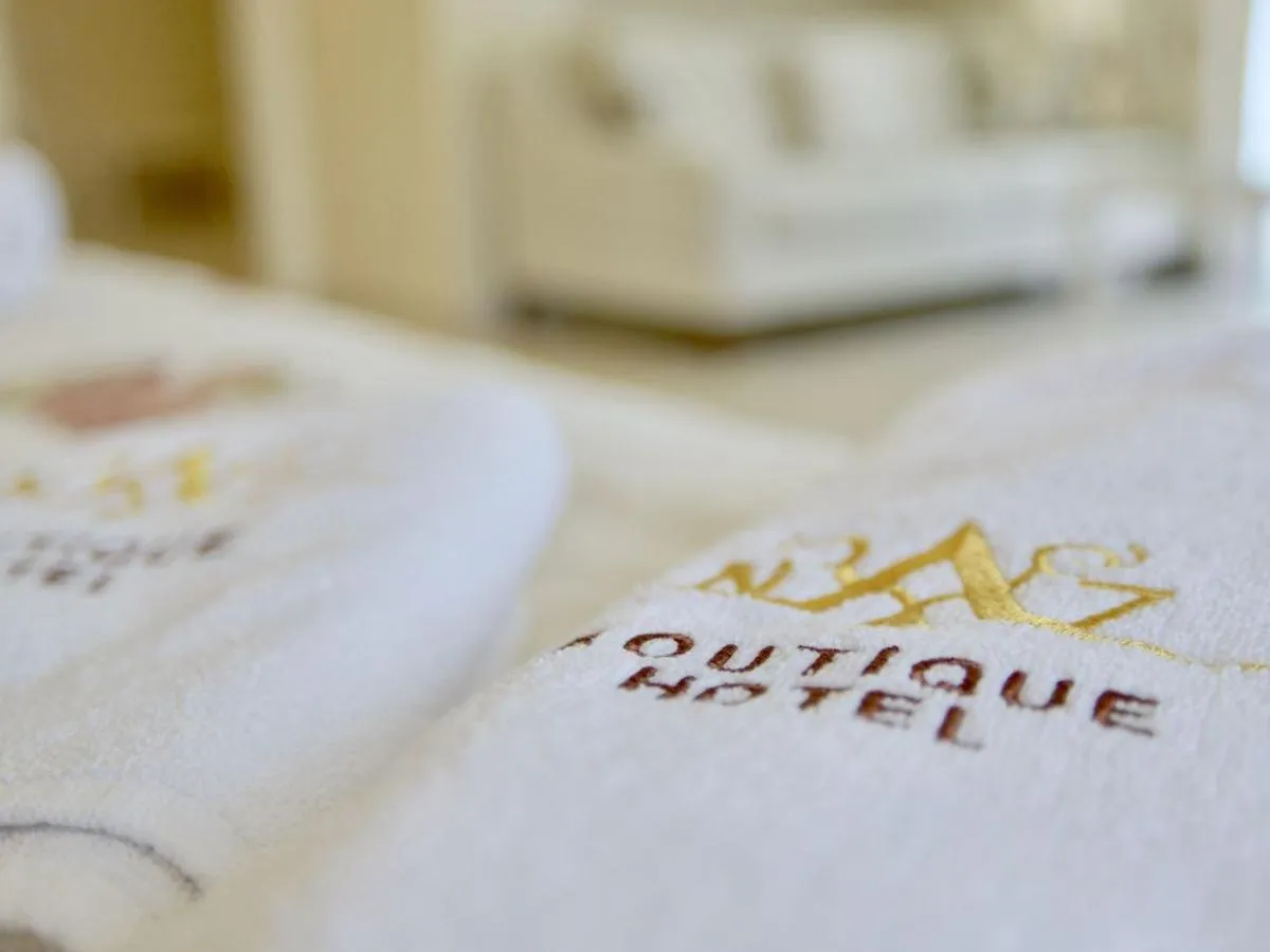 Bed in Göcek Naz Hotel