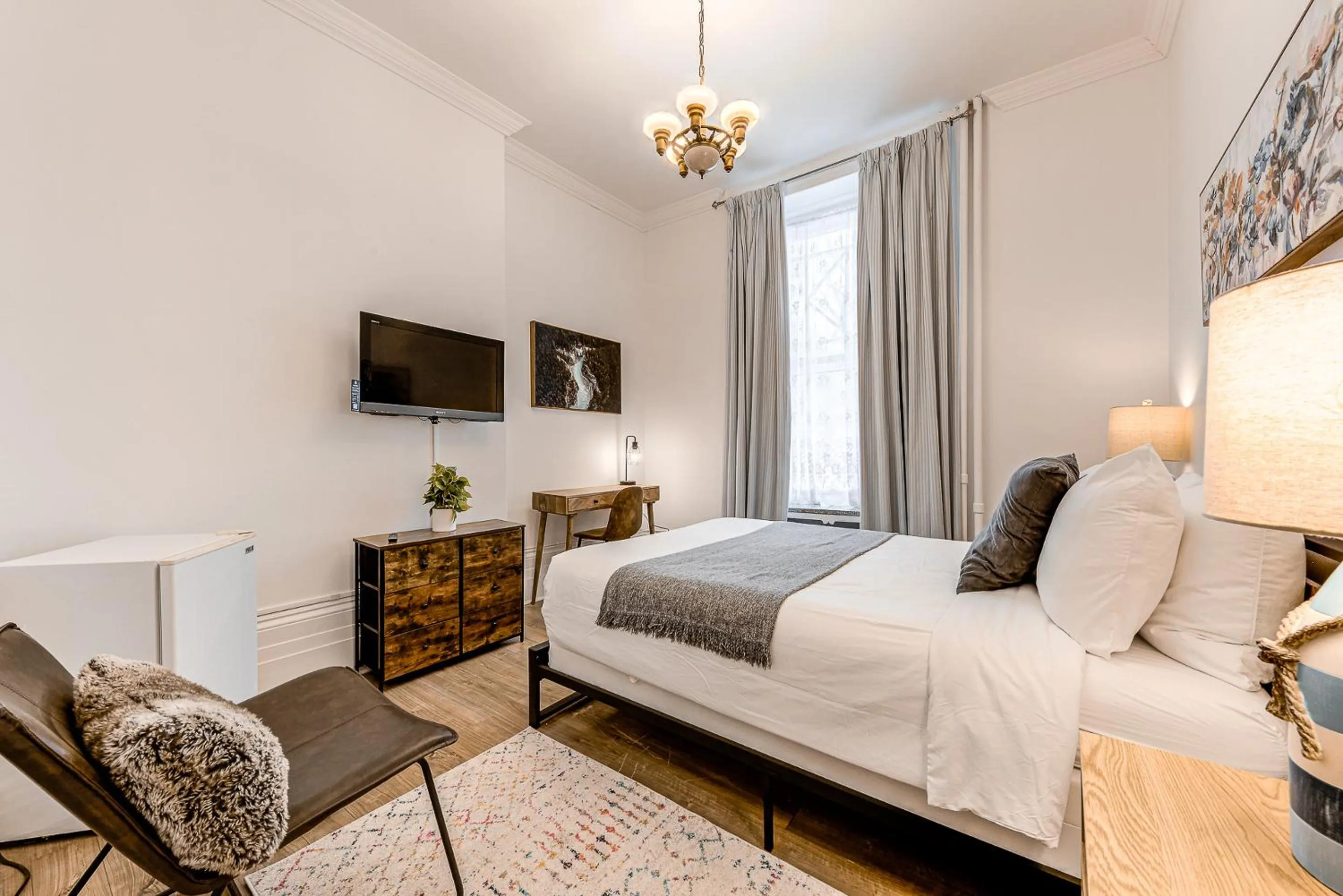 Bed in North House - Auberge La Chouette Hôtel Automatisé