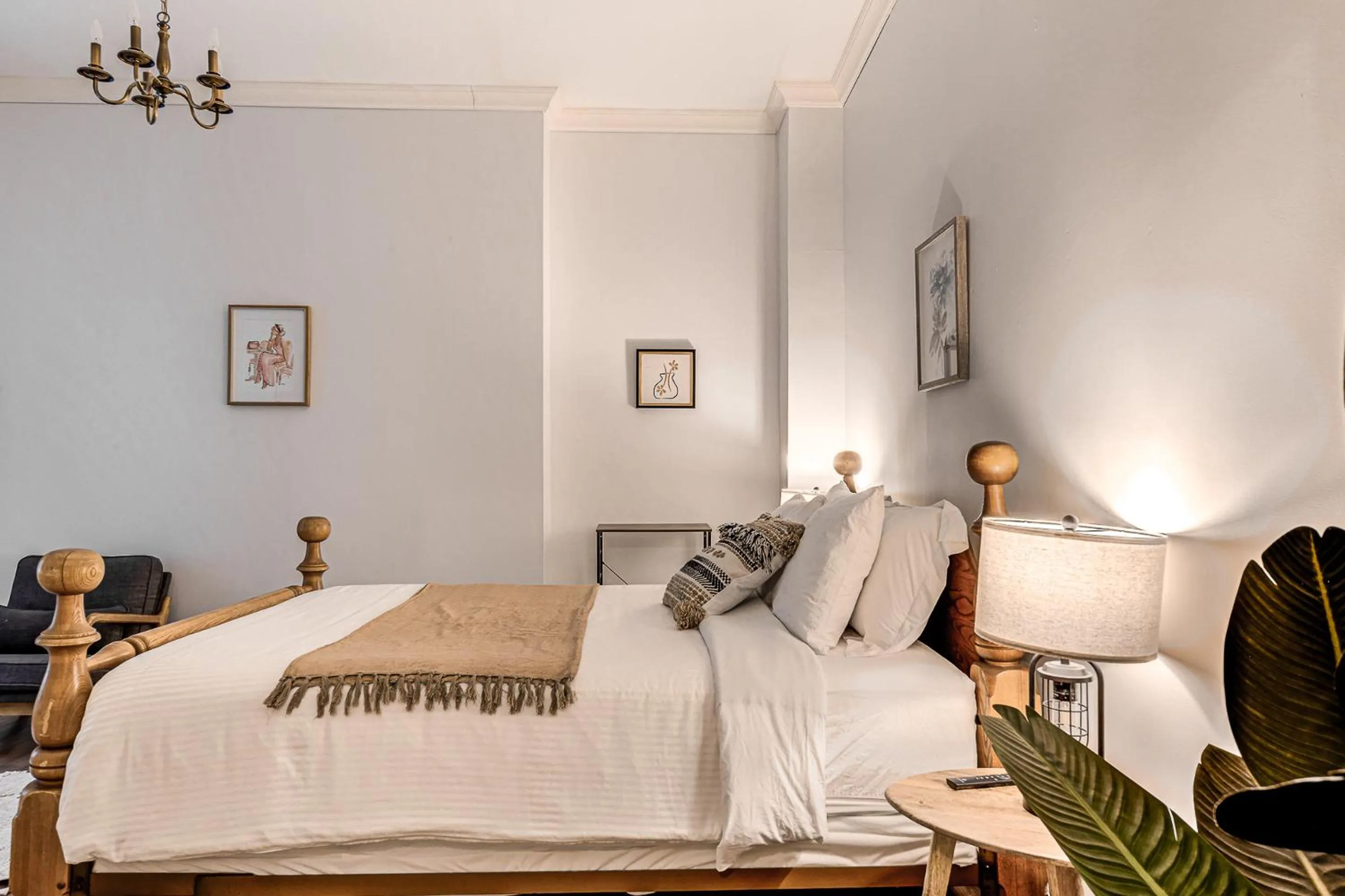 Bed in North House - Auberge La Chouette Hôtel Automatisé