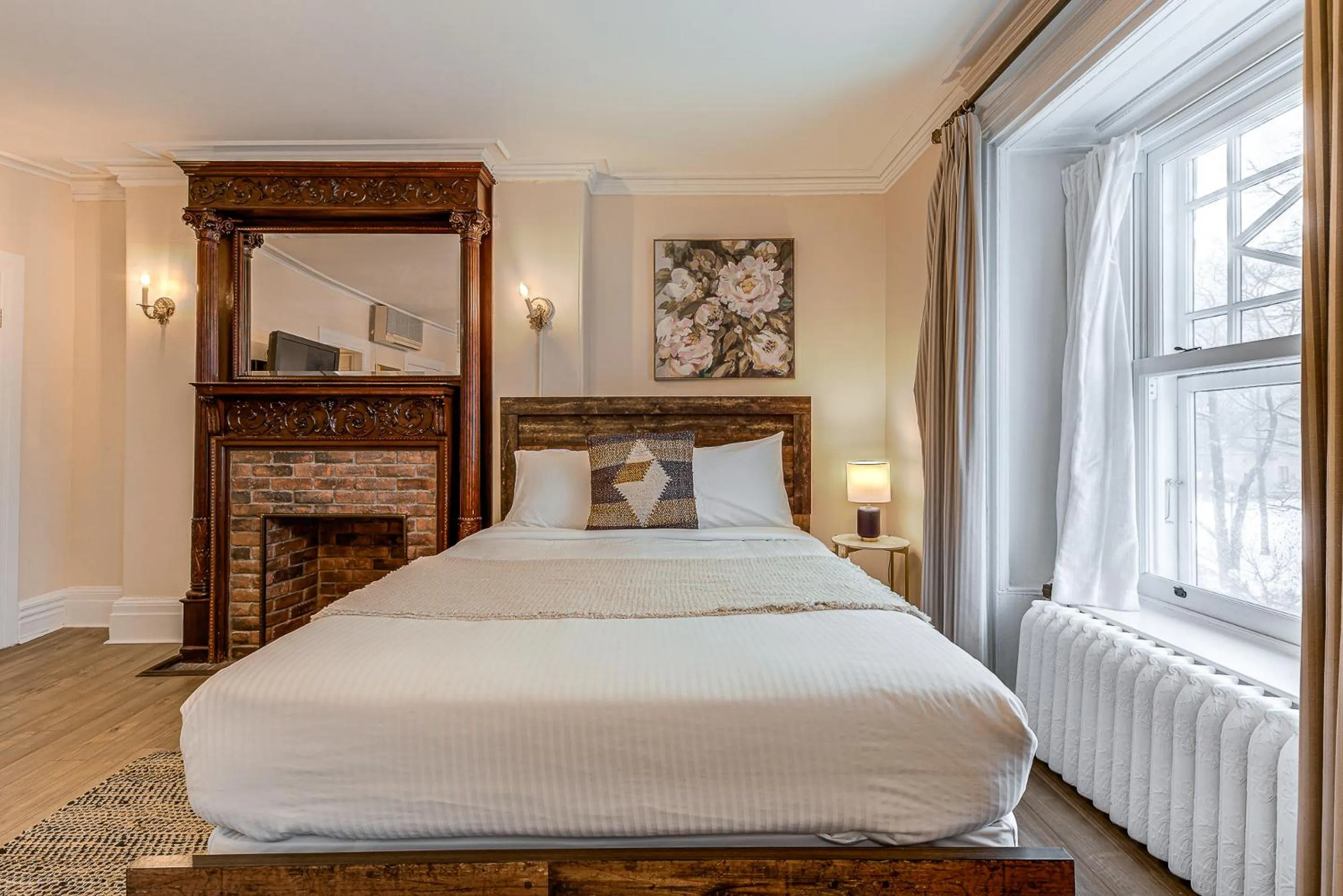 Bed in North House - Auberge La Chouette Hôtel Automatisé