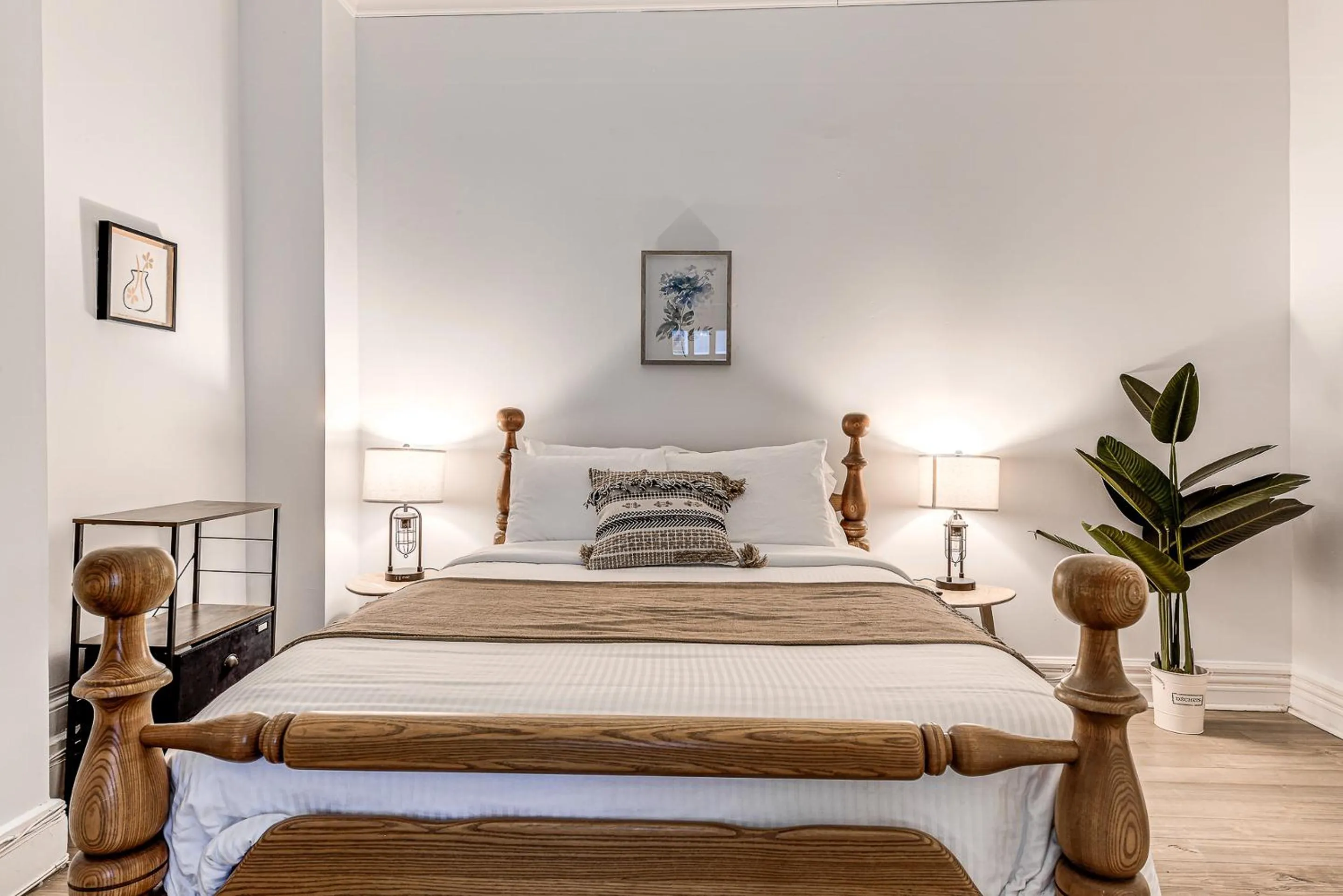 Bed in North House - Auberge La Chouette Hôtel Automatisé