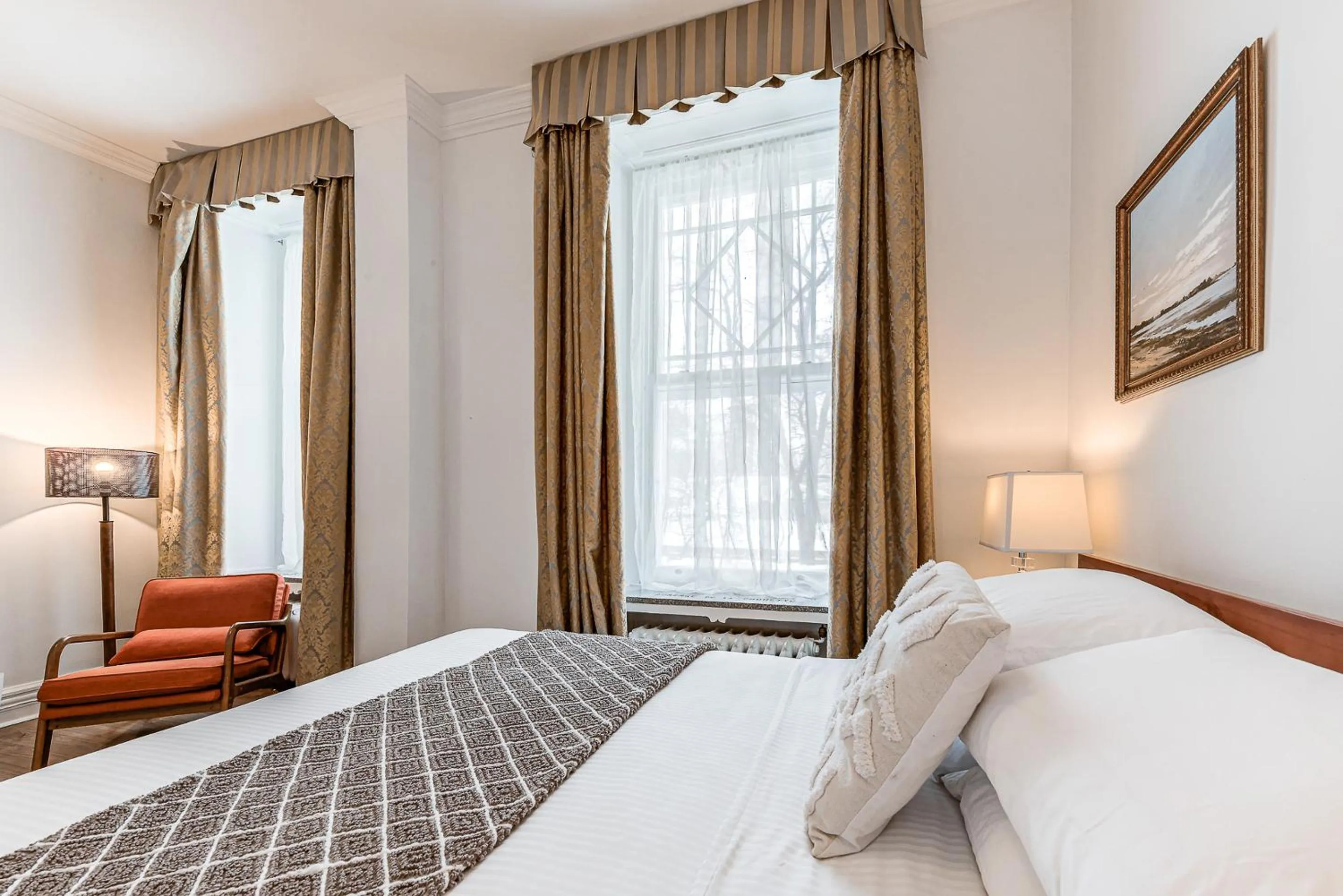 Bed in North House - Auberge La Chouette Hôtel Automatisé