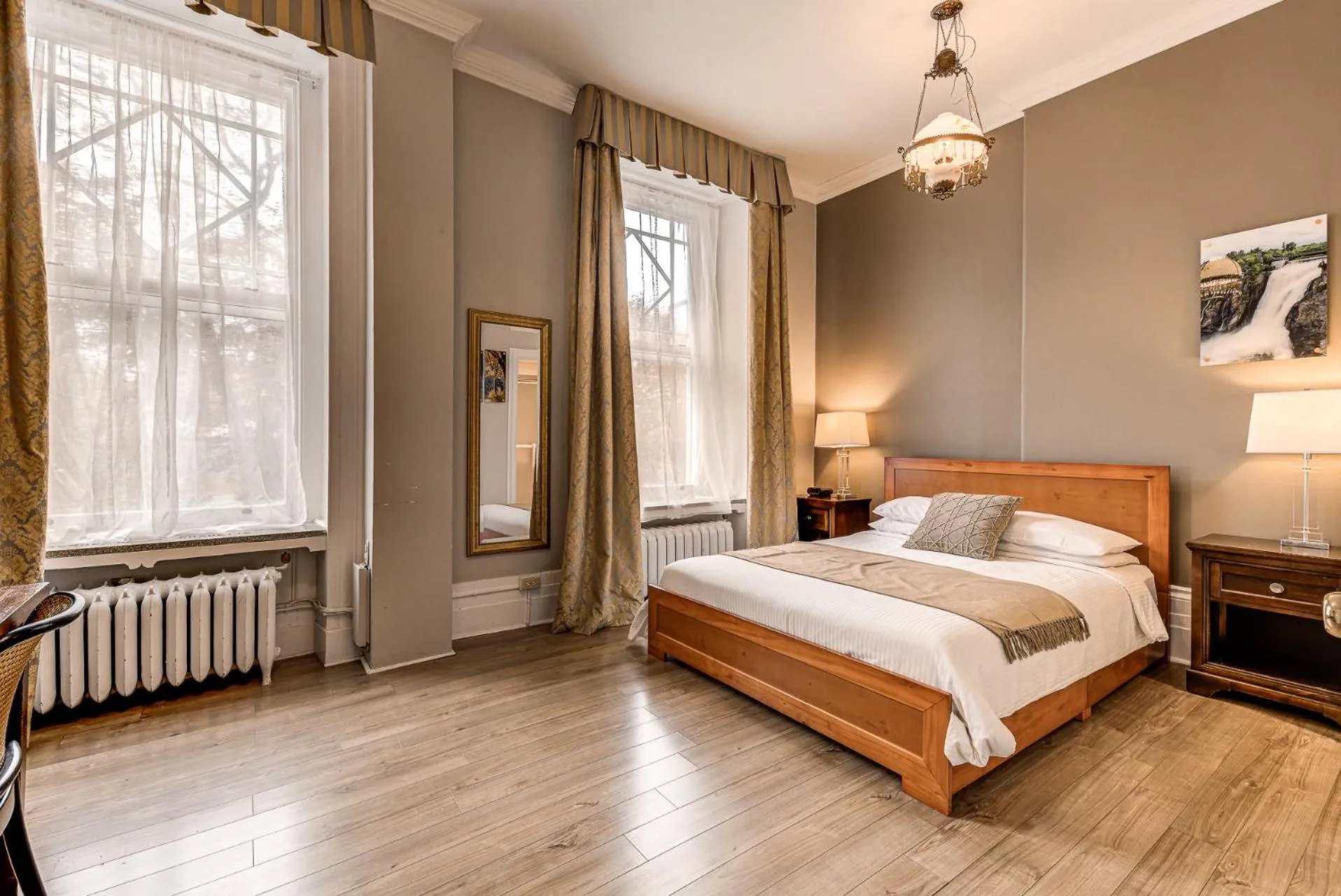 Bed in North House - Auberge La Chouette Hôtel Automatisé