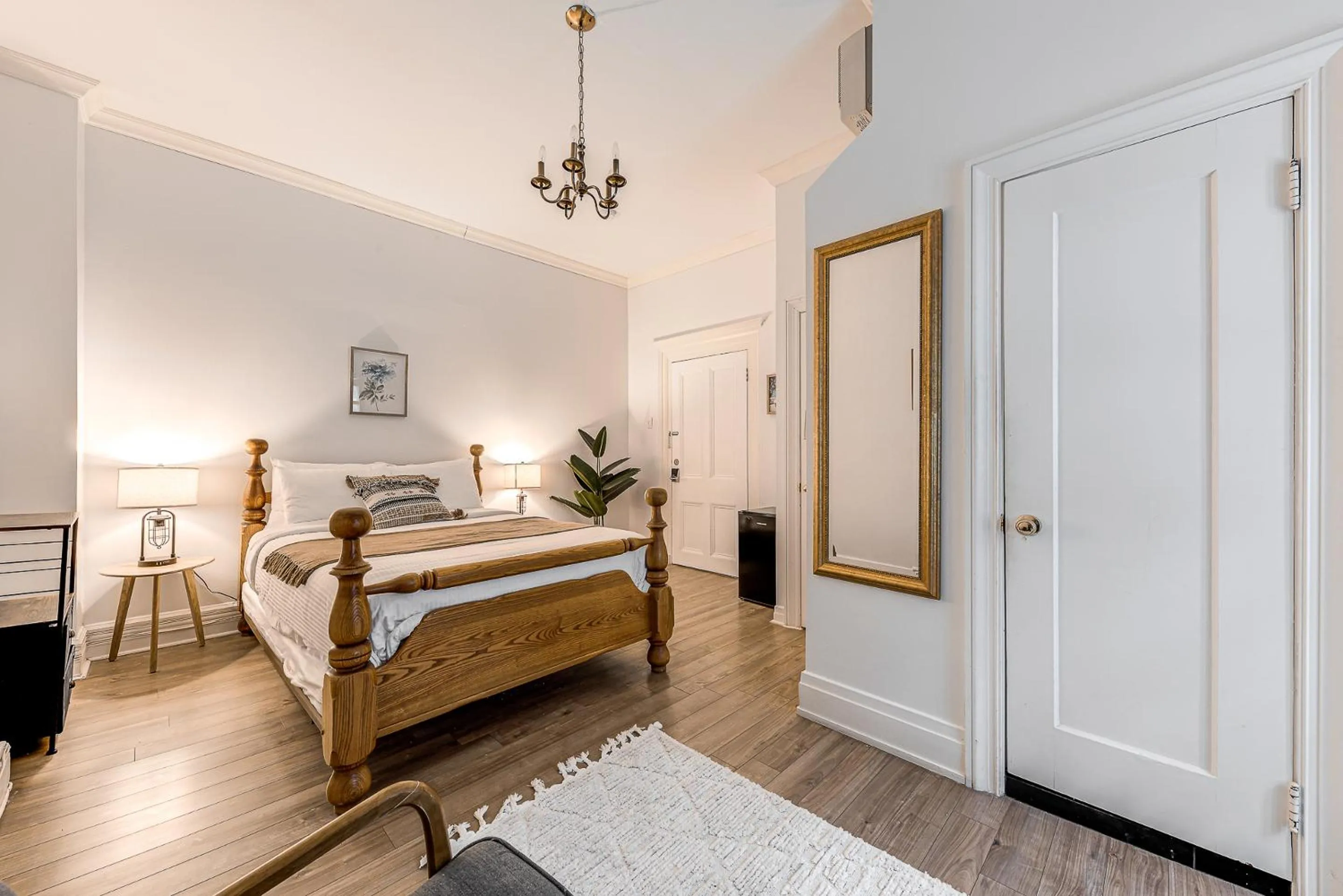 Bed in North House - Auberge La Chouette Hôtel Automatisé