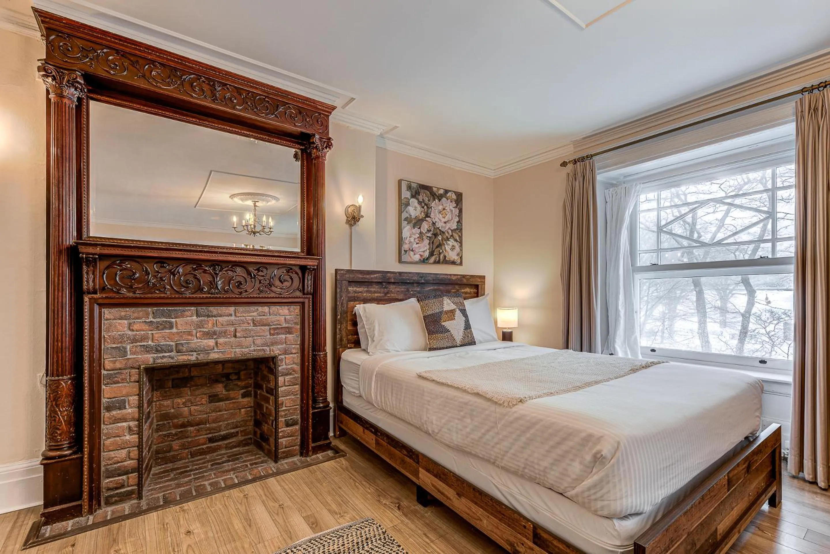 Bed in North House - Auberge La Chouette Hôtel Automatisé