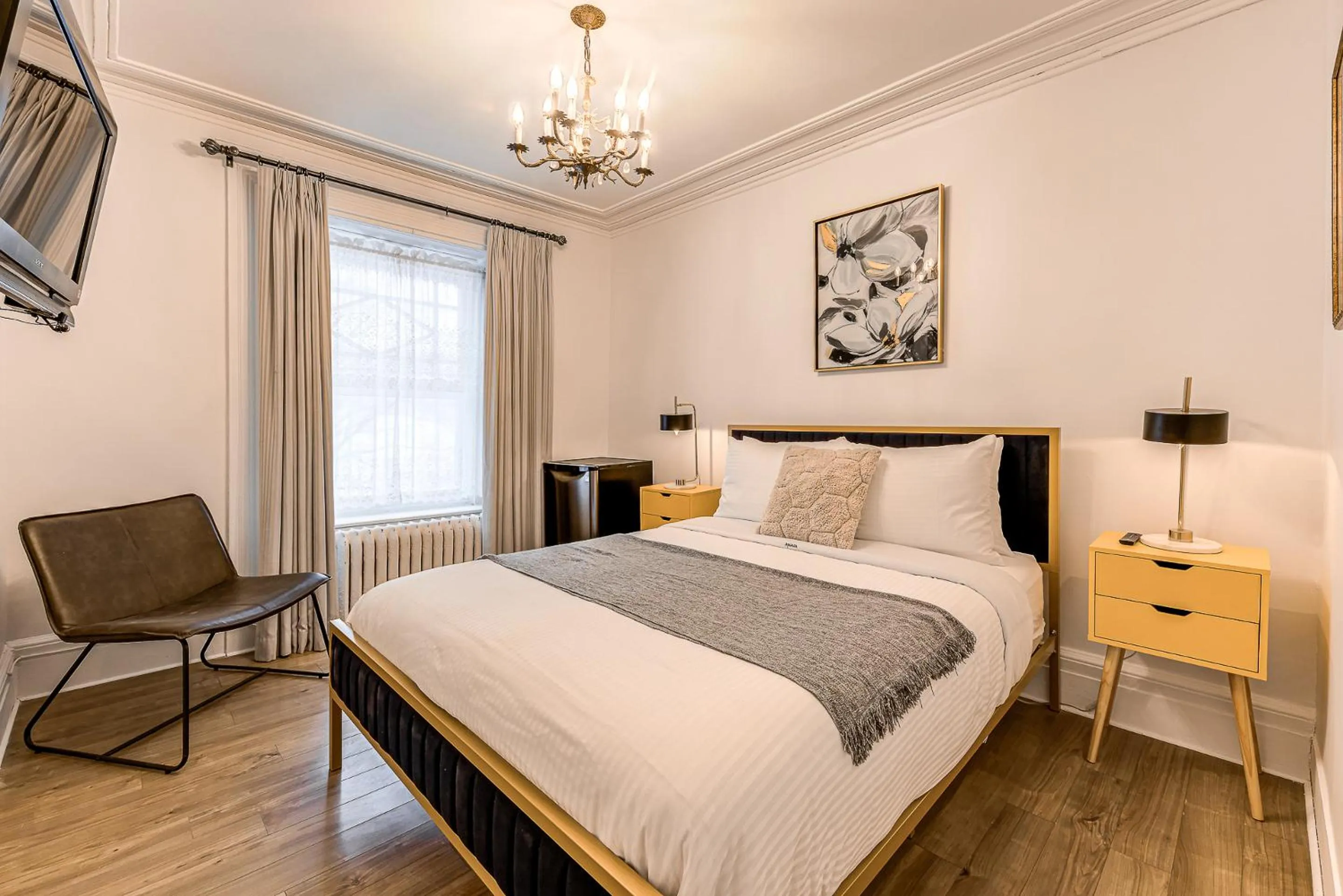 Bed in North House - Auberge La Chouette Hôtel Automatisé