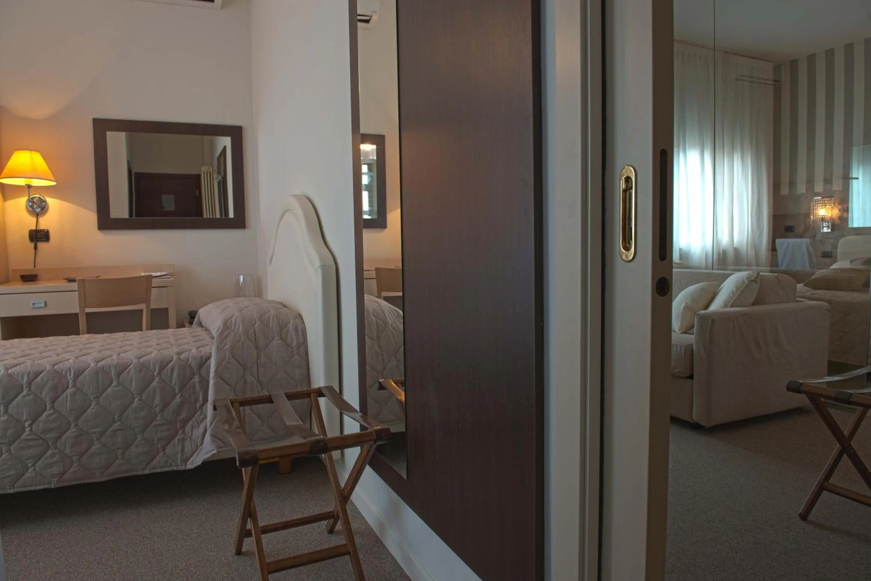 Bed in Rouge Hotel International