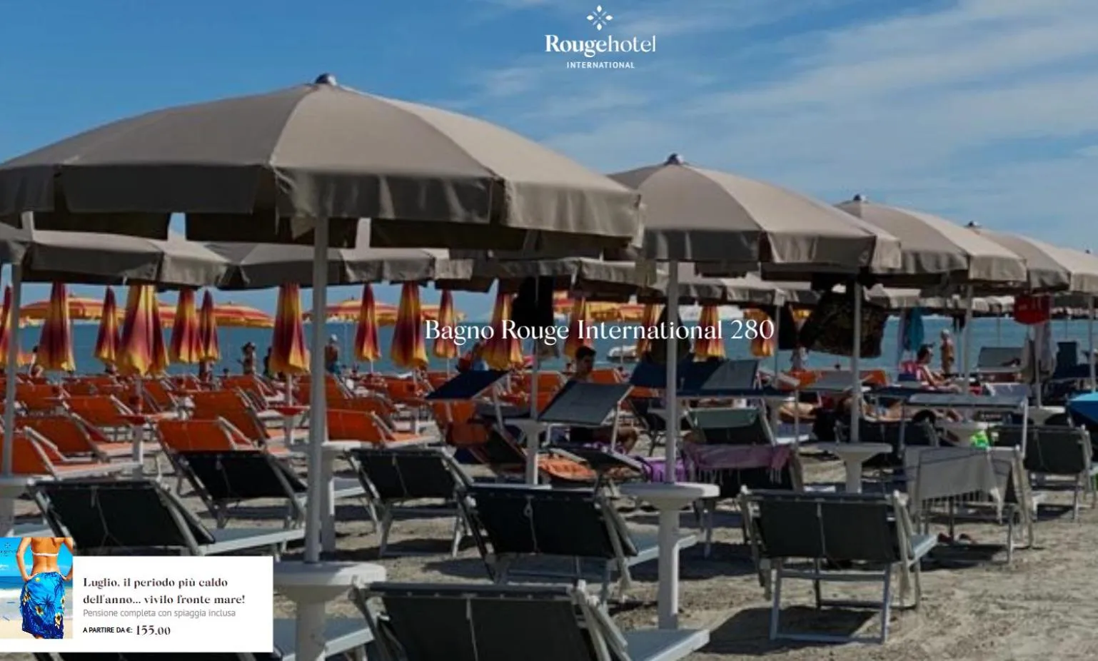 Beach in Rouge Hotel International