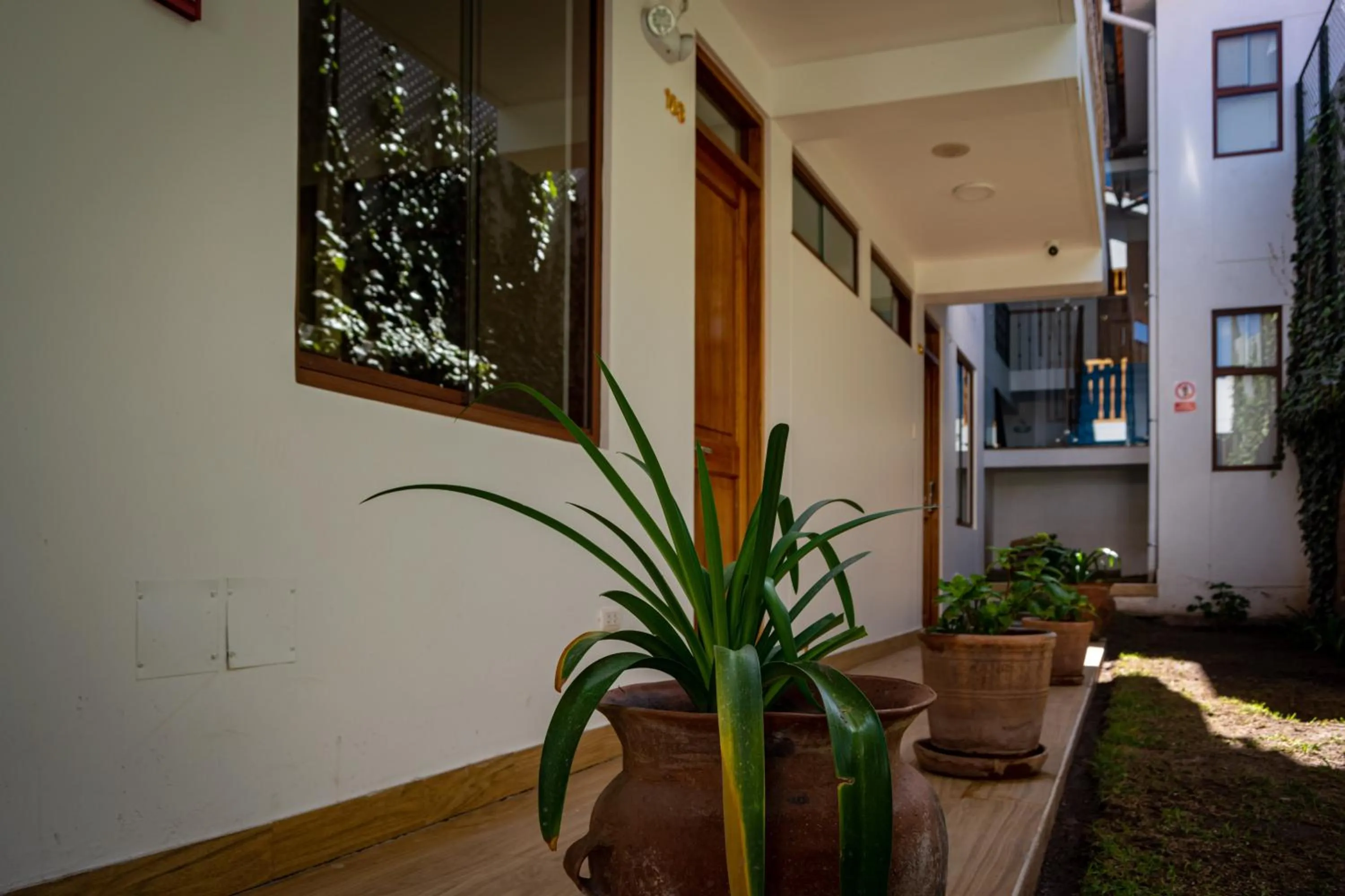 Patio in Inkantari Boutique Hotel