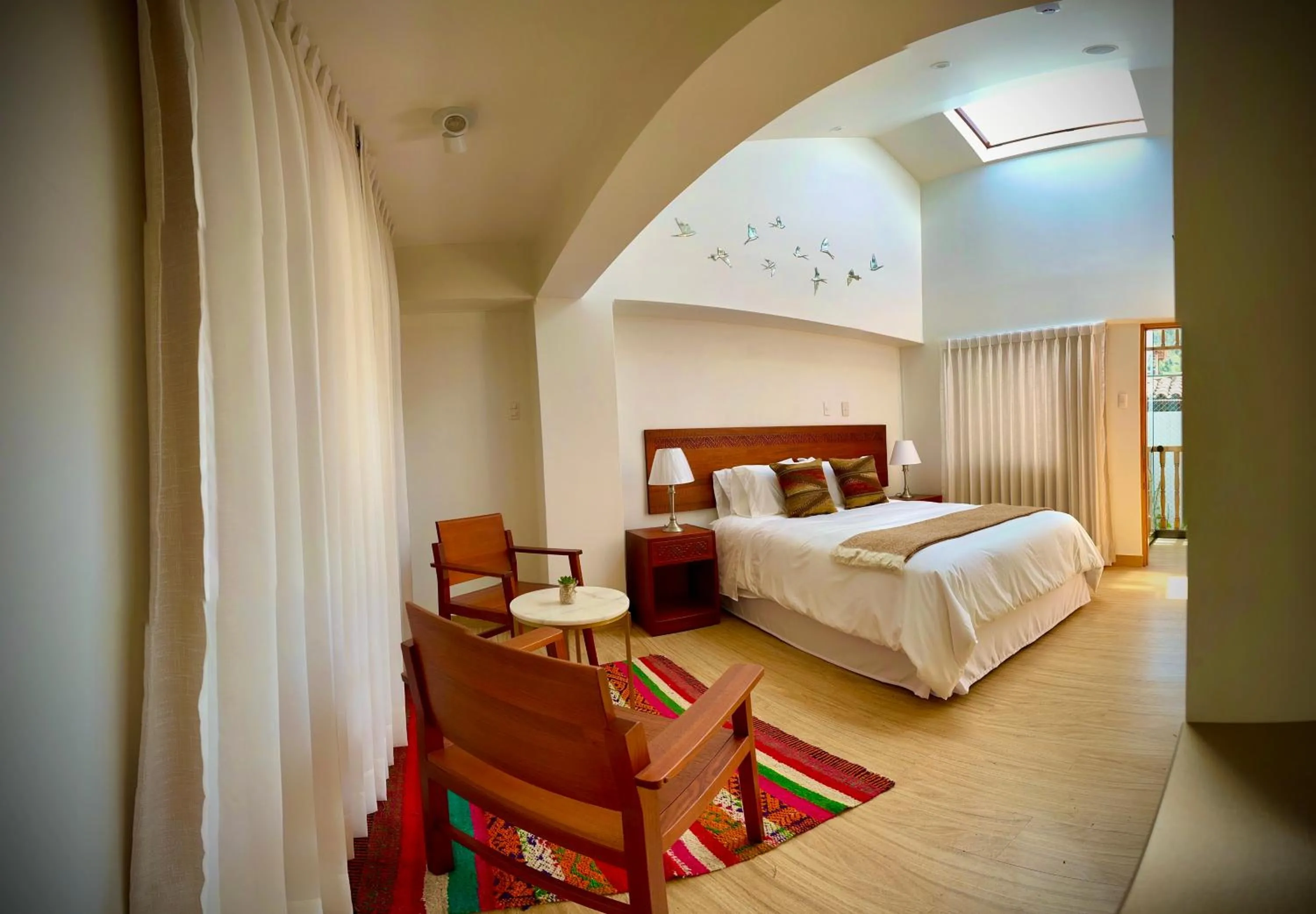 Bed in Inkantari Boutique Hotel