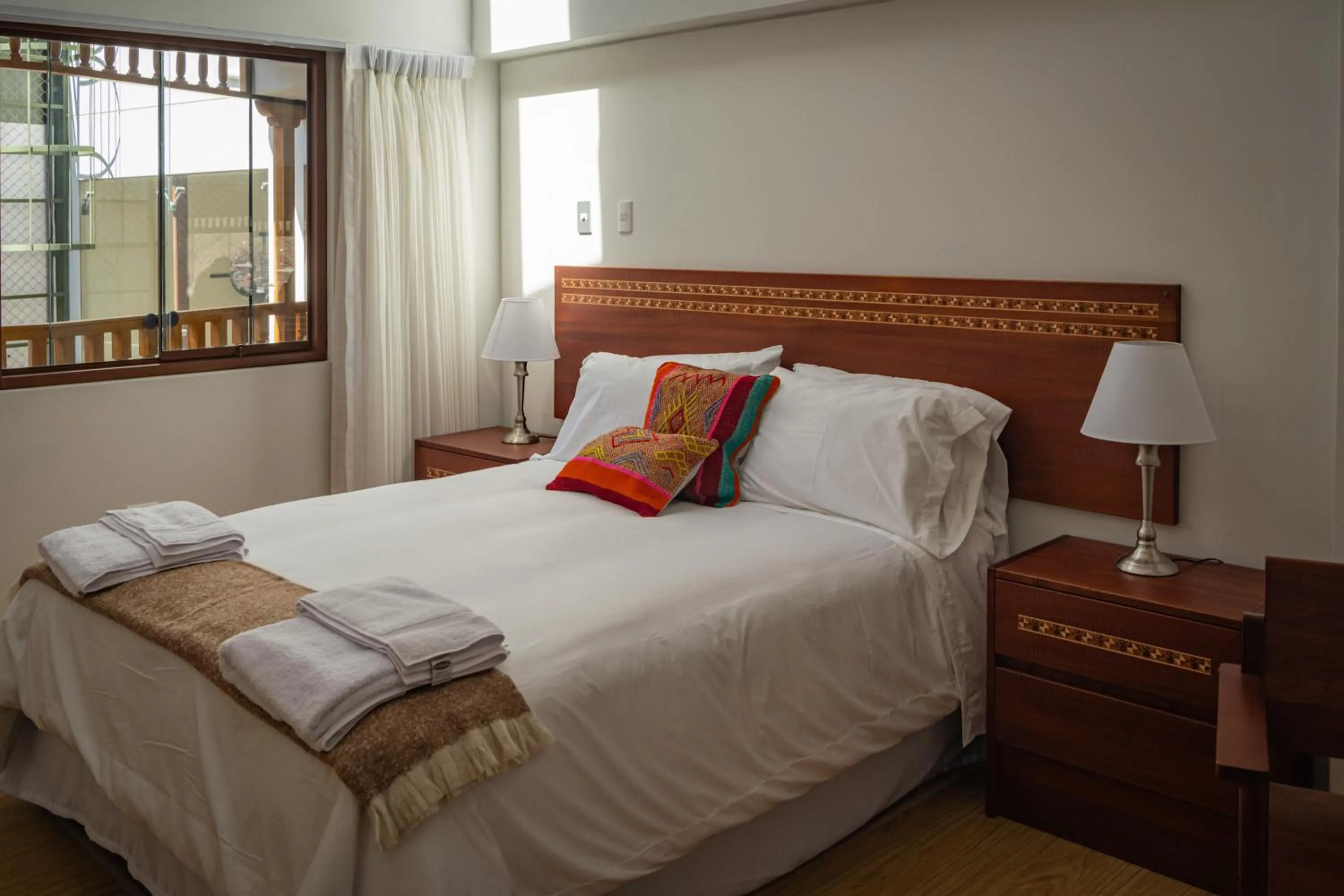 Bed in Inkantari Boutique Hotel