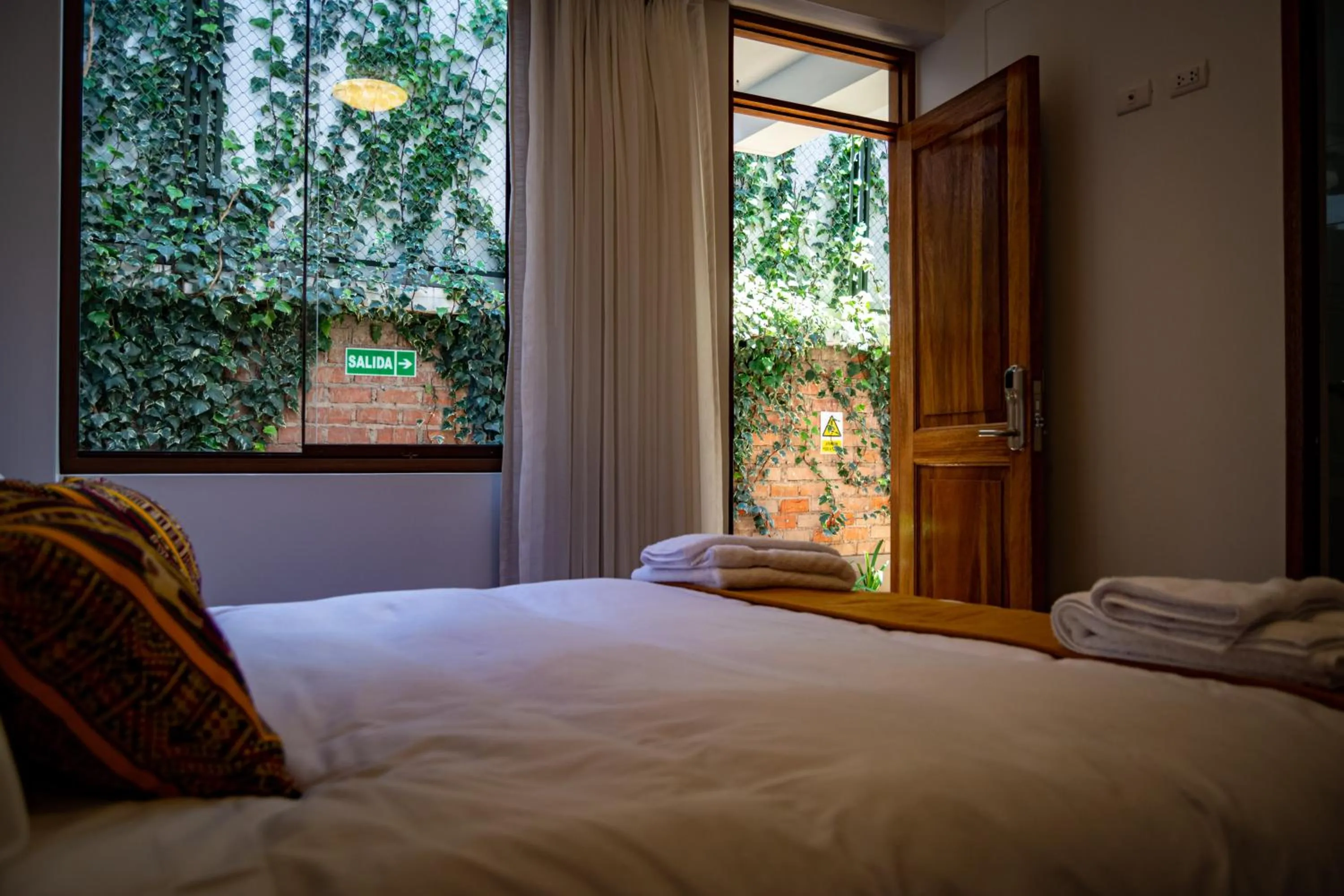 Bed in Inkantari Boutique Hotel