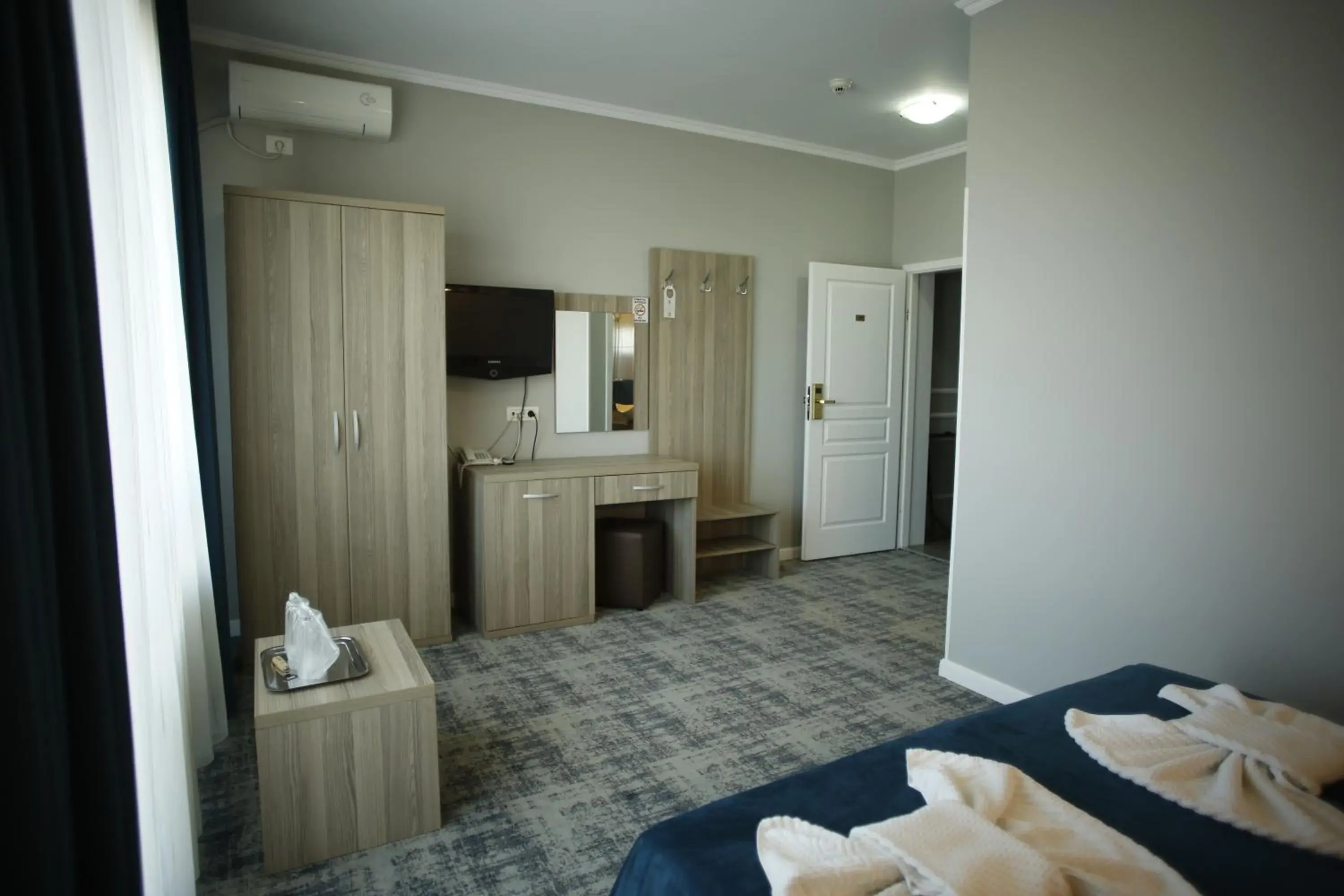 Double Room with Balcony and Sea View in Hotel Agapi Mamaia Double Room with Balcony and Sea View in Hotel Agapi Mamaia