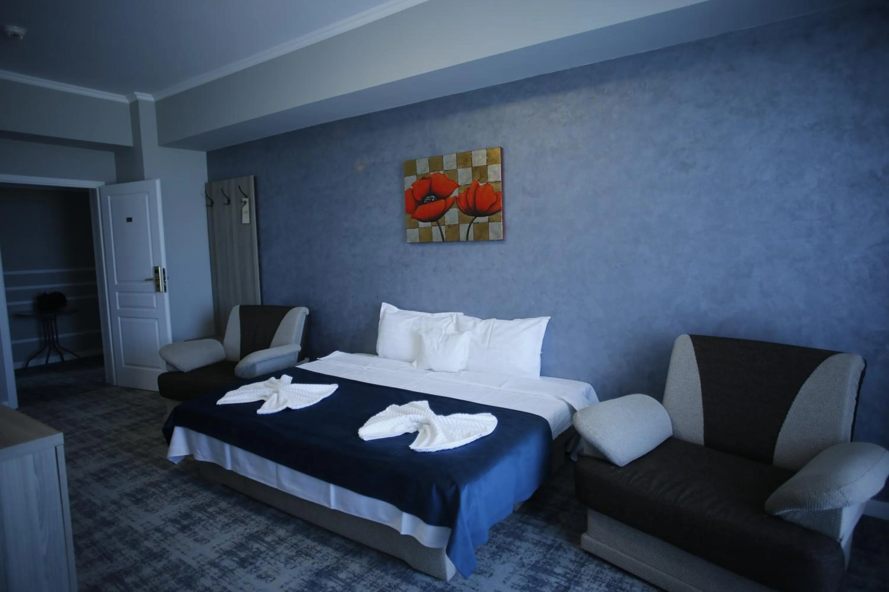 Photo of the whole room, Bed in Hotel Agapi Mamaia