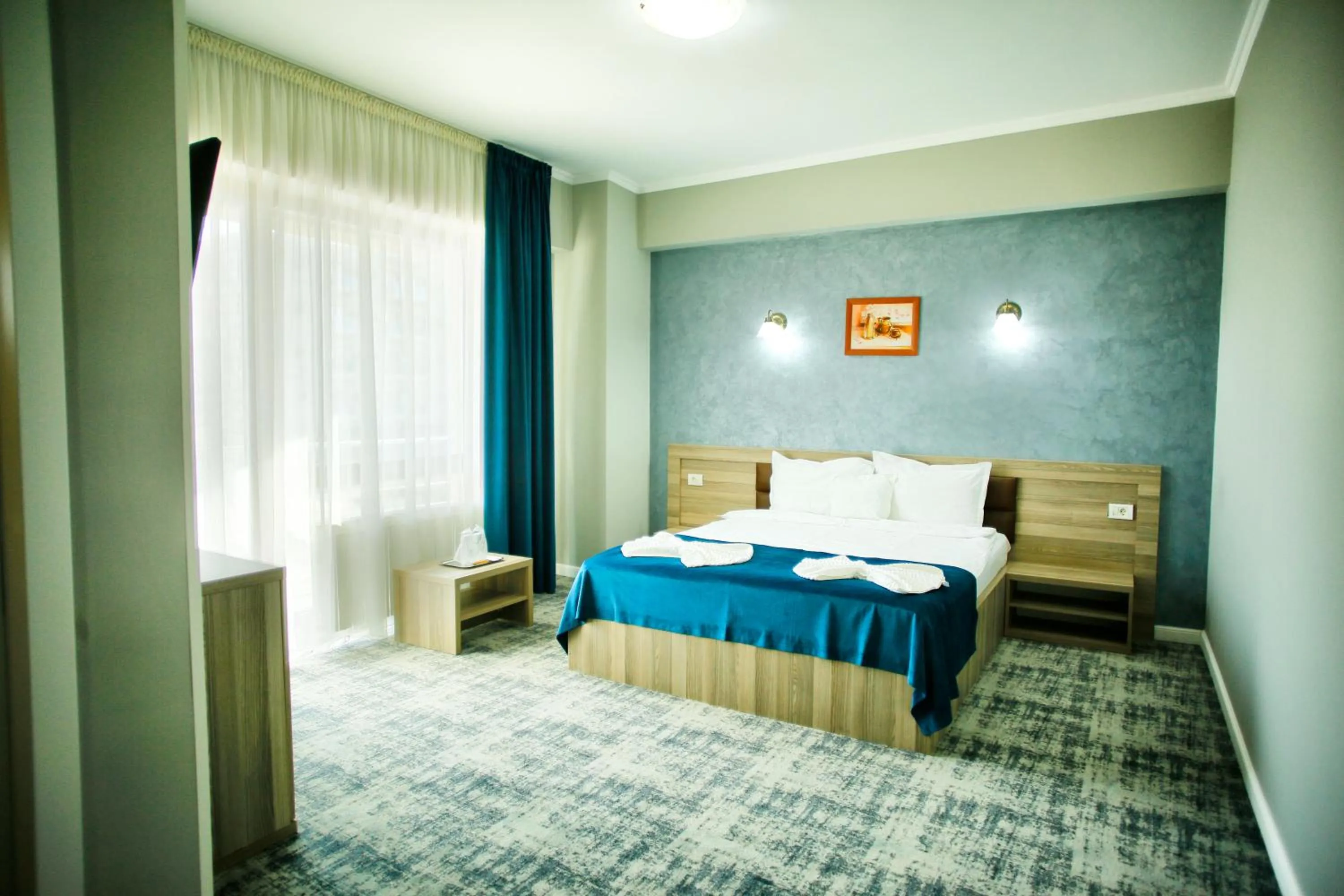 Photo of the whole room, Bed in Hotel Agapi Mamaia