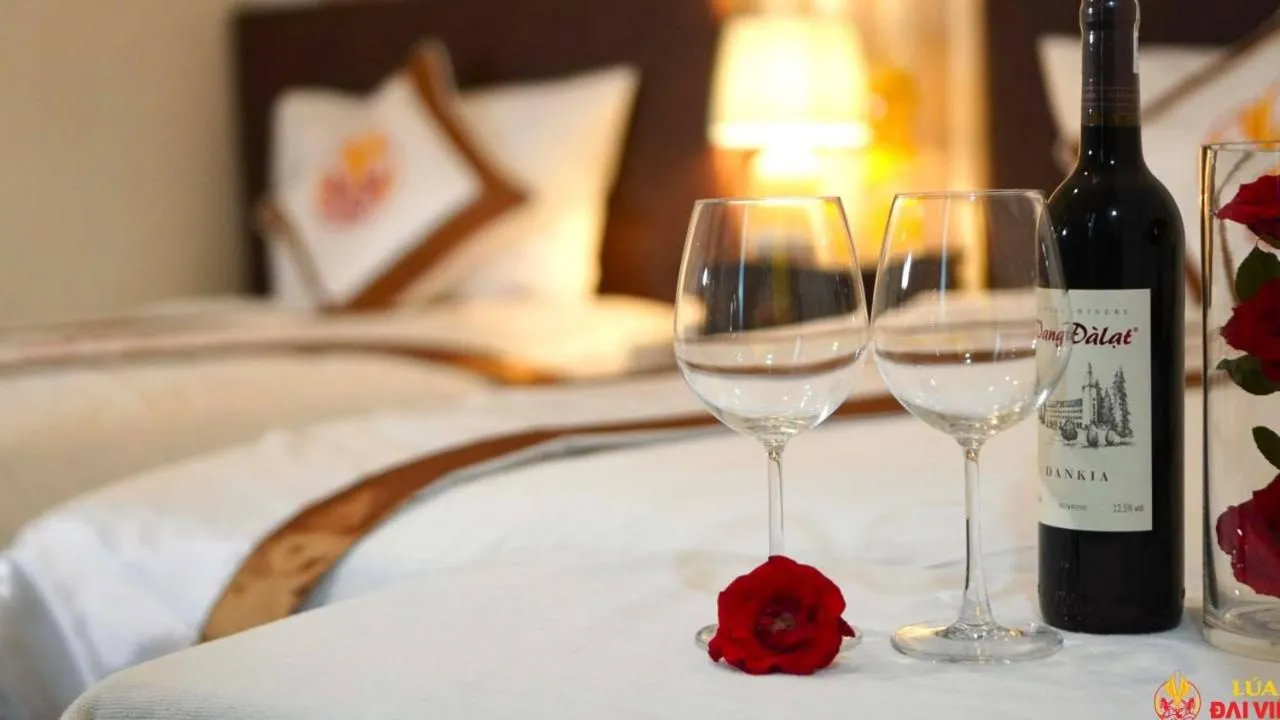 Bed in THE RICE HOTEL