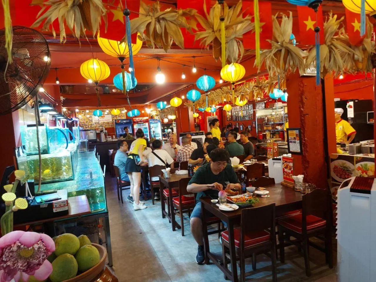 Restaurant/places to eat in THE RICE HOTEL