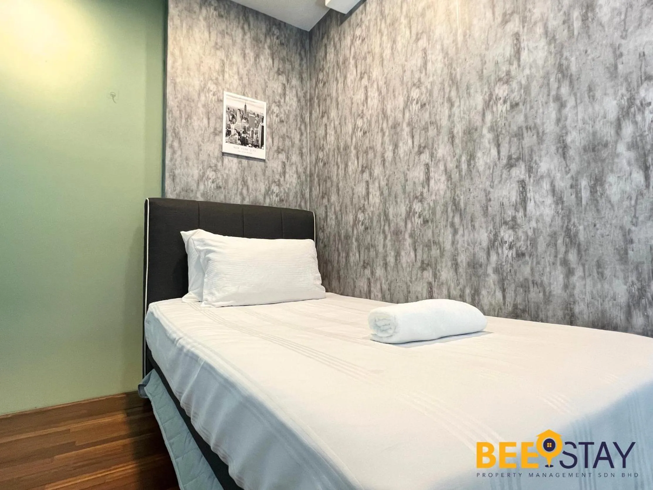Bedroom, Bed in The Scott Garden Kuala Lumpur by BeeStay Management