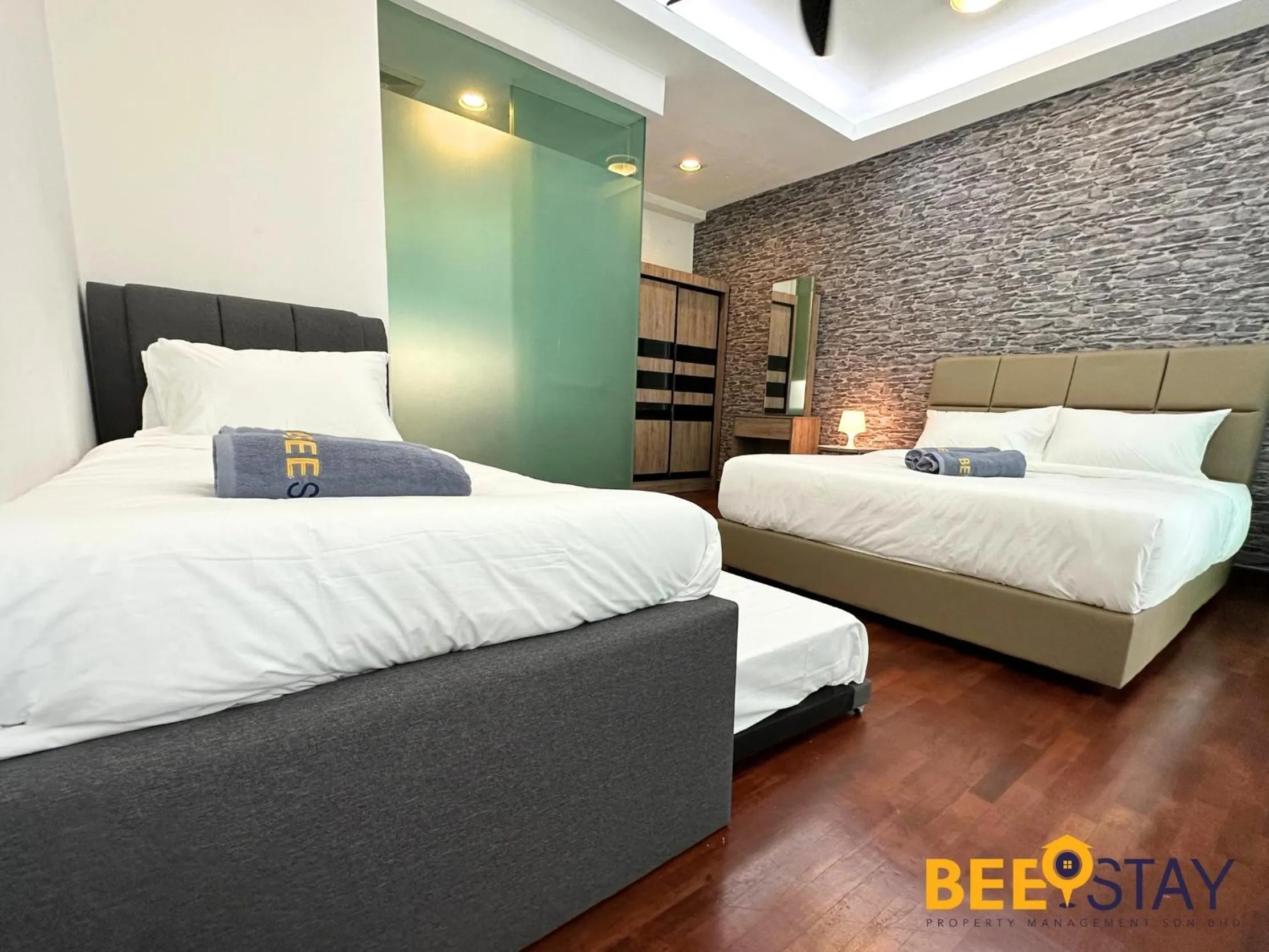 Bedroom, Bed in The Scott Garden Kuala Lumpur by BeeStay Management