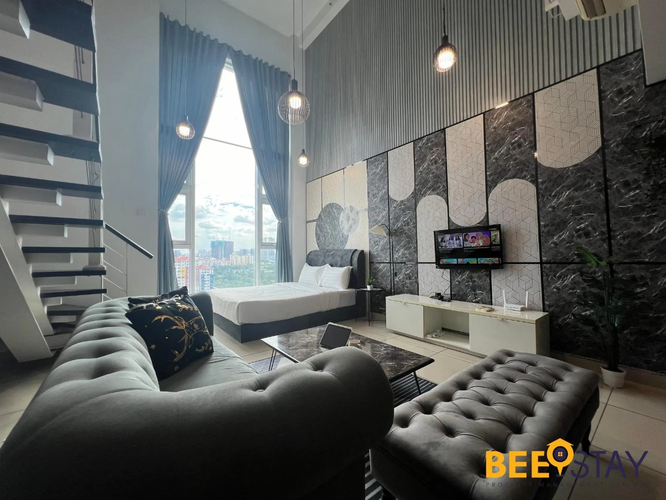 Bed in The Scott Garden Kuala Lumpur by BeeStay Management