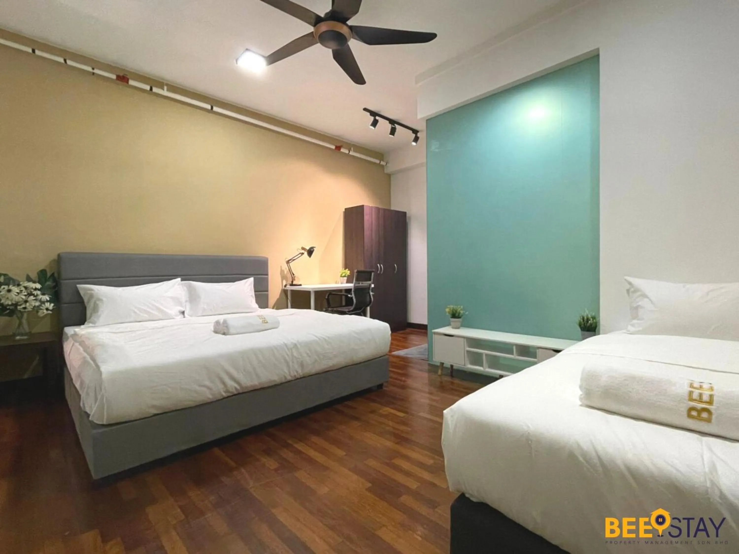 Bedroom, Bed in The Scott Garden Kuala Lumpur by BeeStay Management