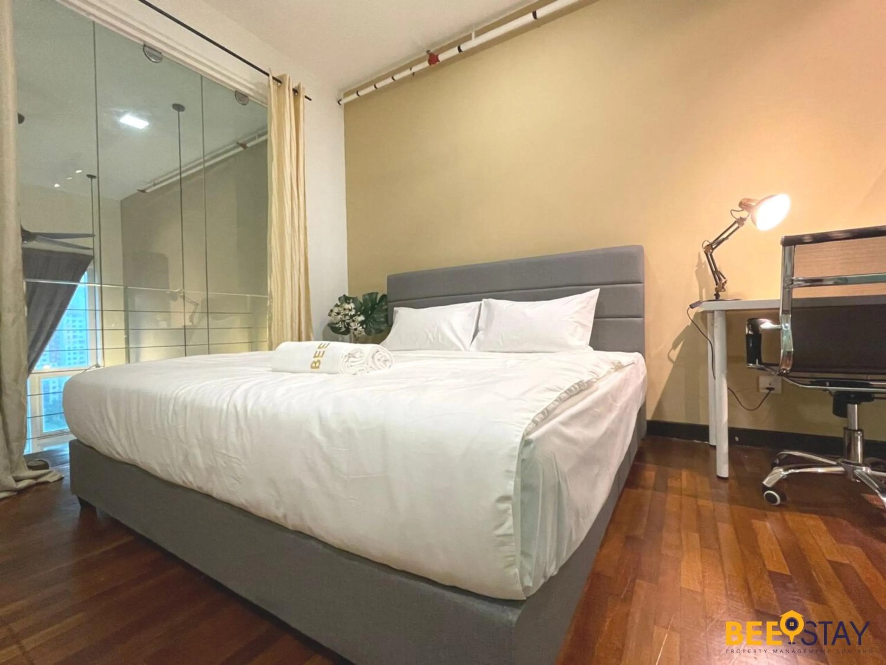 Bedroom, Bed in The Scott Garden Kuala Lumpur by BeeStay Management