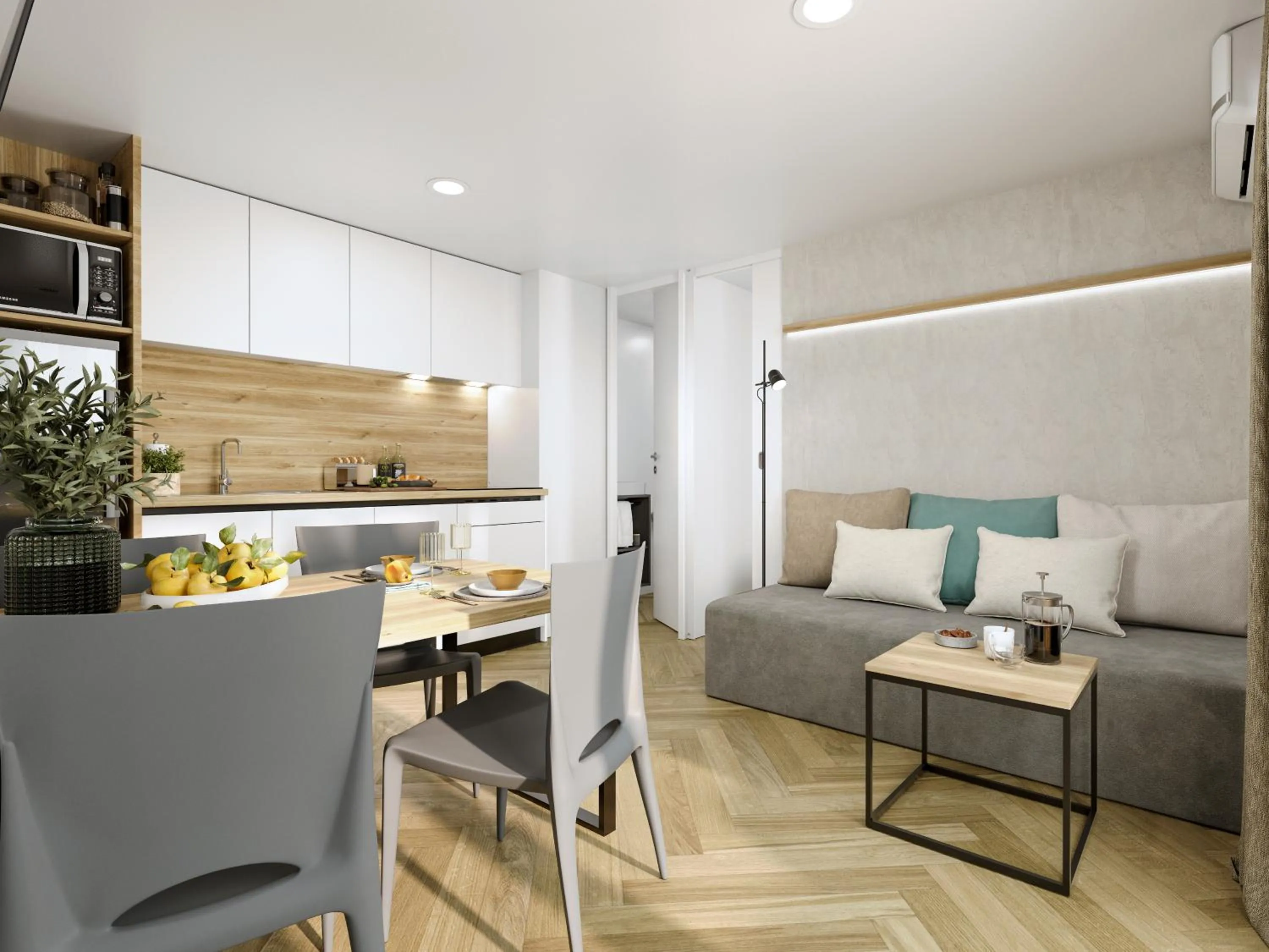 Kitchen or kitchenette in Holiday Centre Bi village