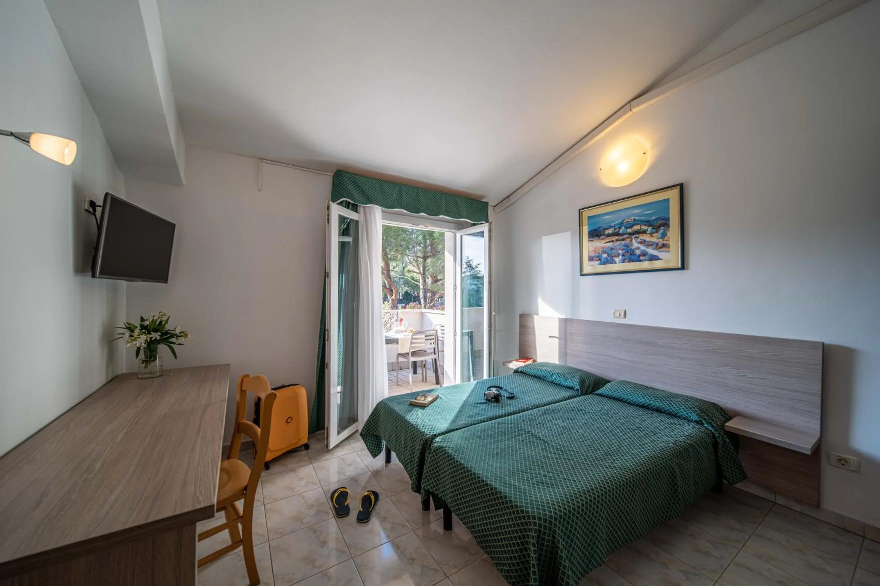 Bedroom, Bed in Holiday Centre Bi village