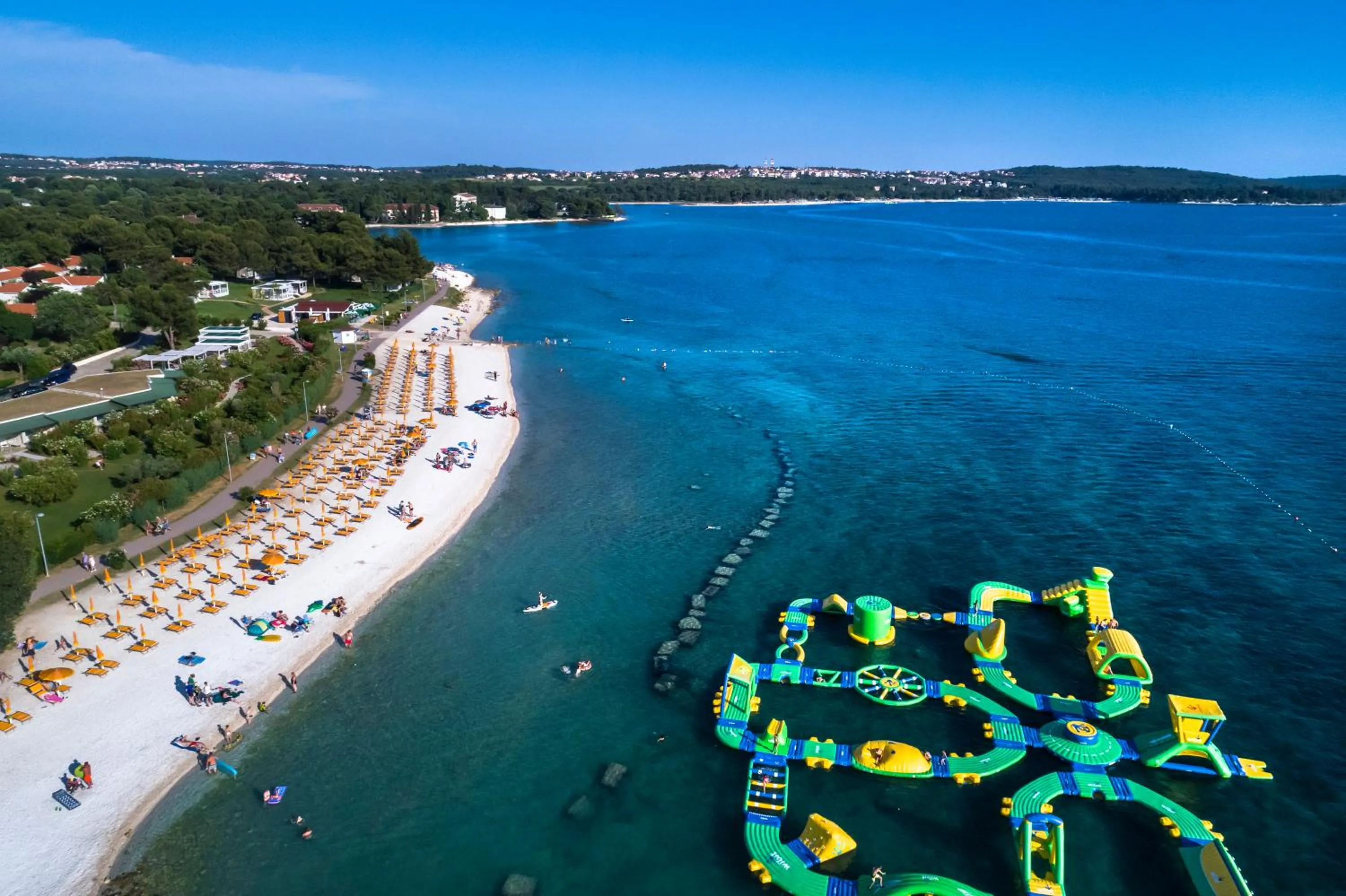 People in Holiday Centre Bi village