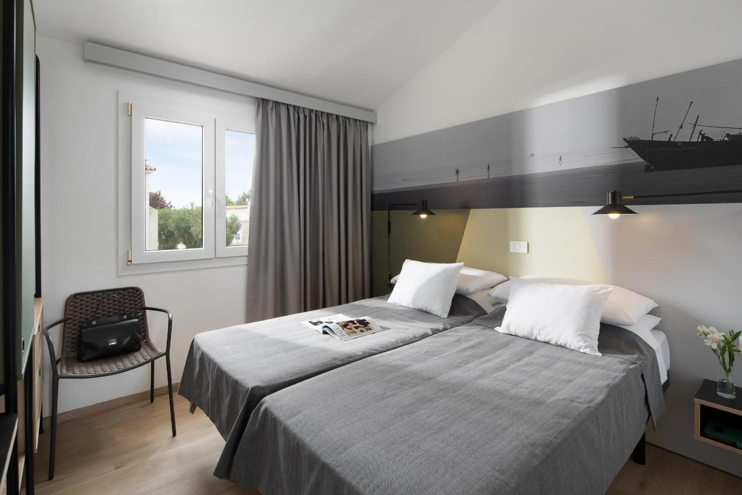 Bedroom, Bed in Holiday Centre Bi village