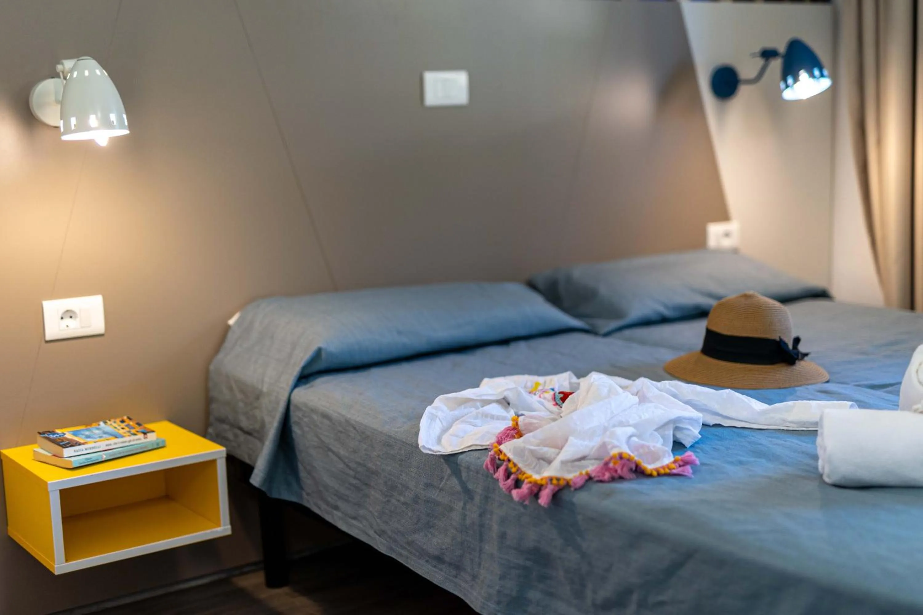 Bedroom, Bed in Holiday Centre Bi village