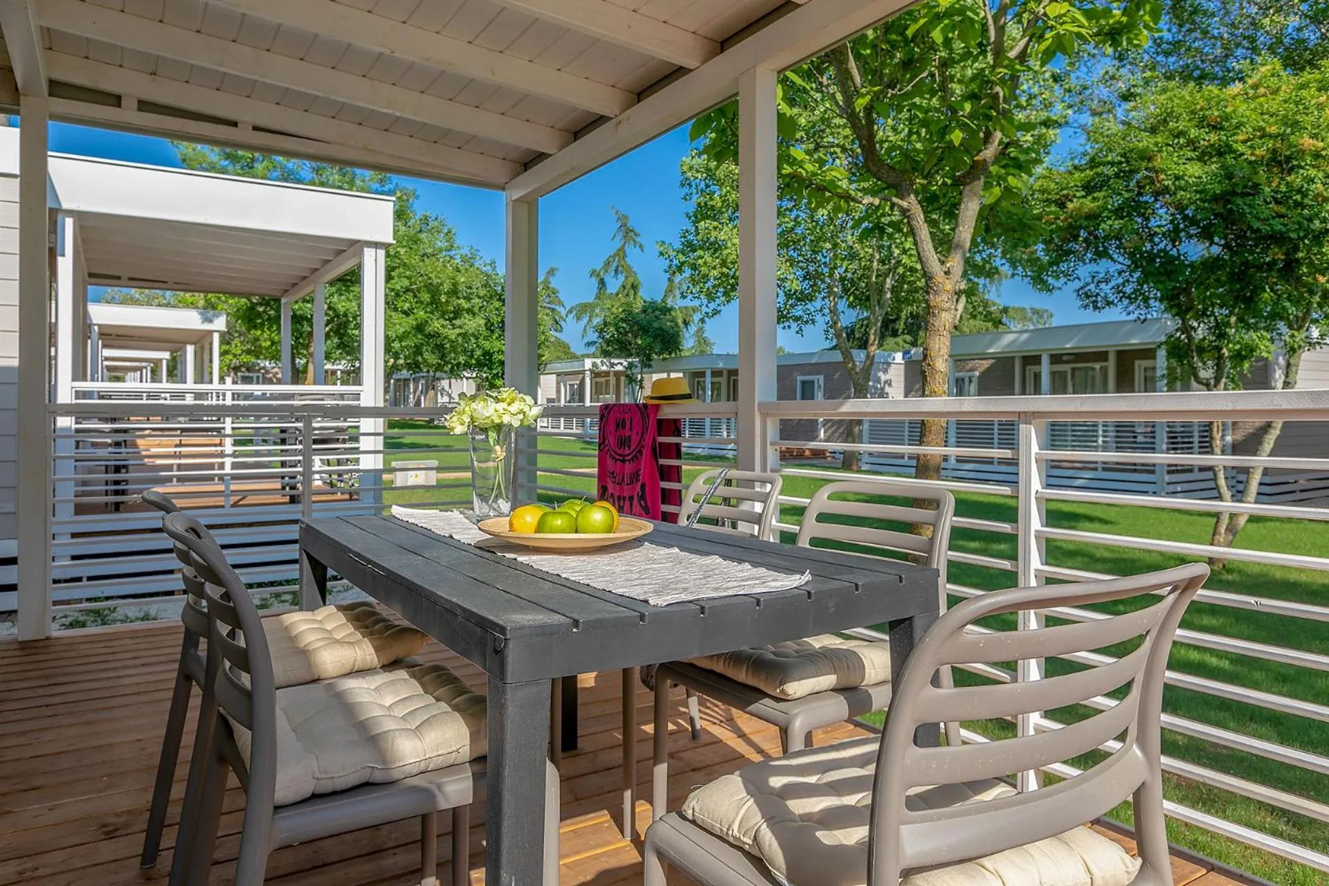 Patio in Holiday Centre Bi village