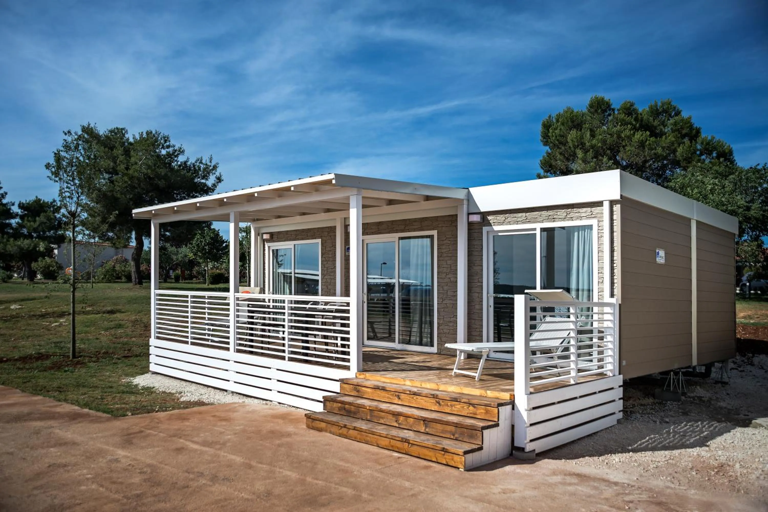 Patio in Holiday Centre Bi village