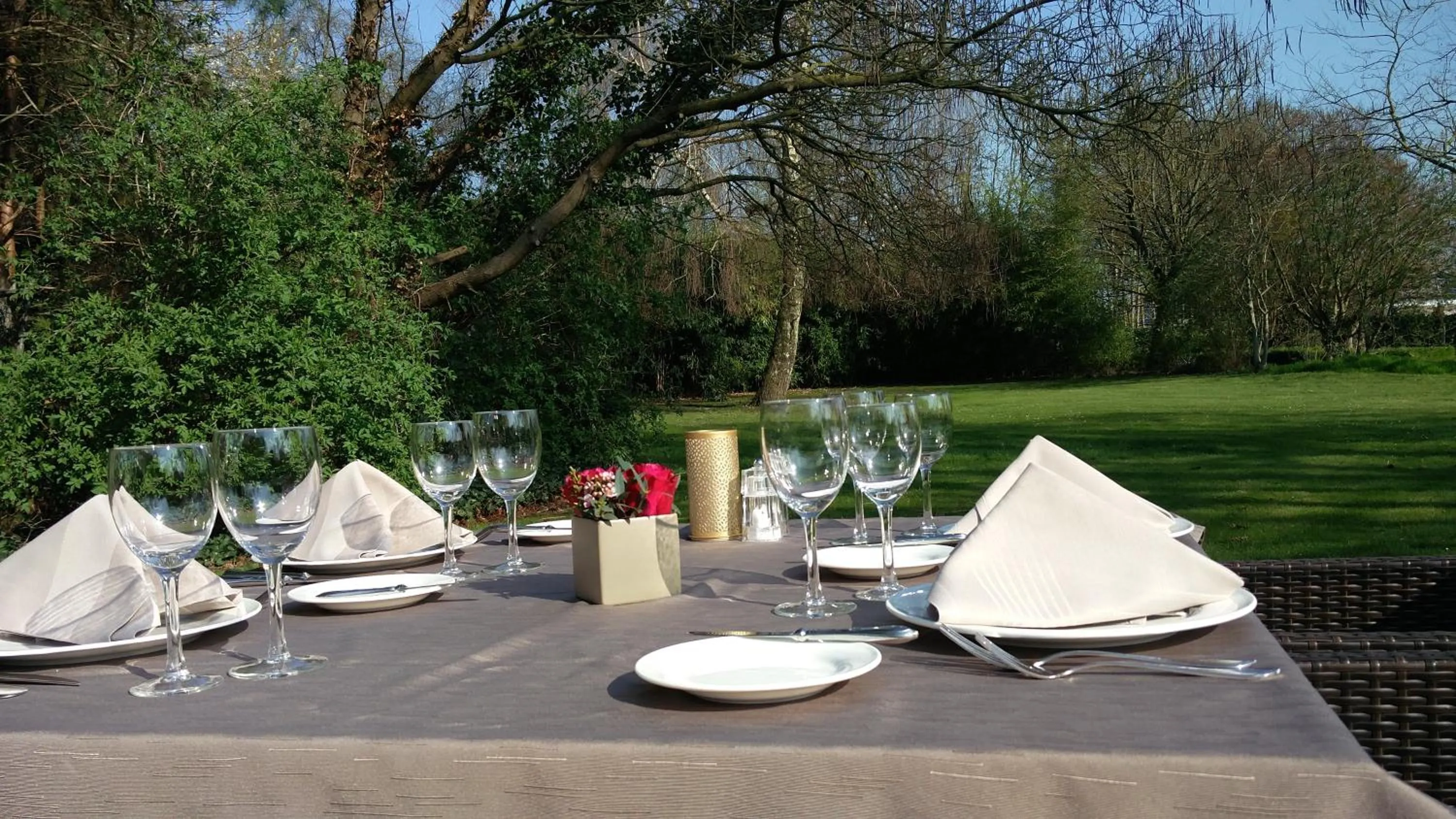 Garden in Hotel ABBEY