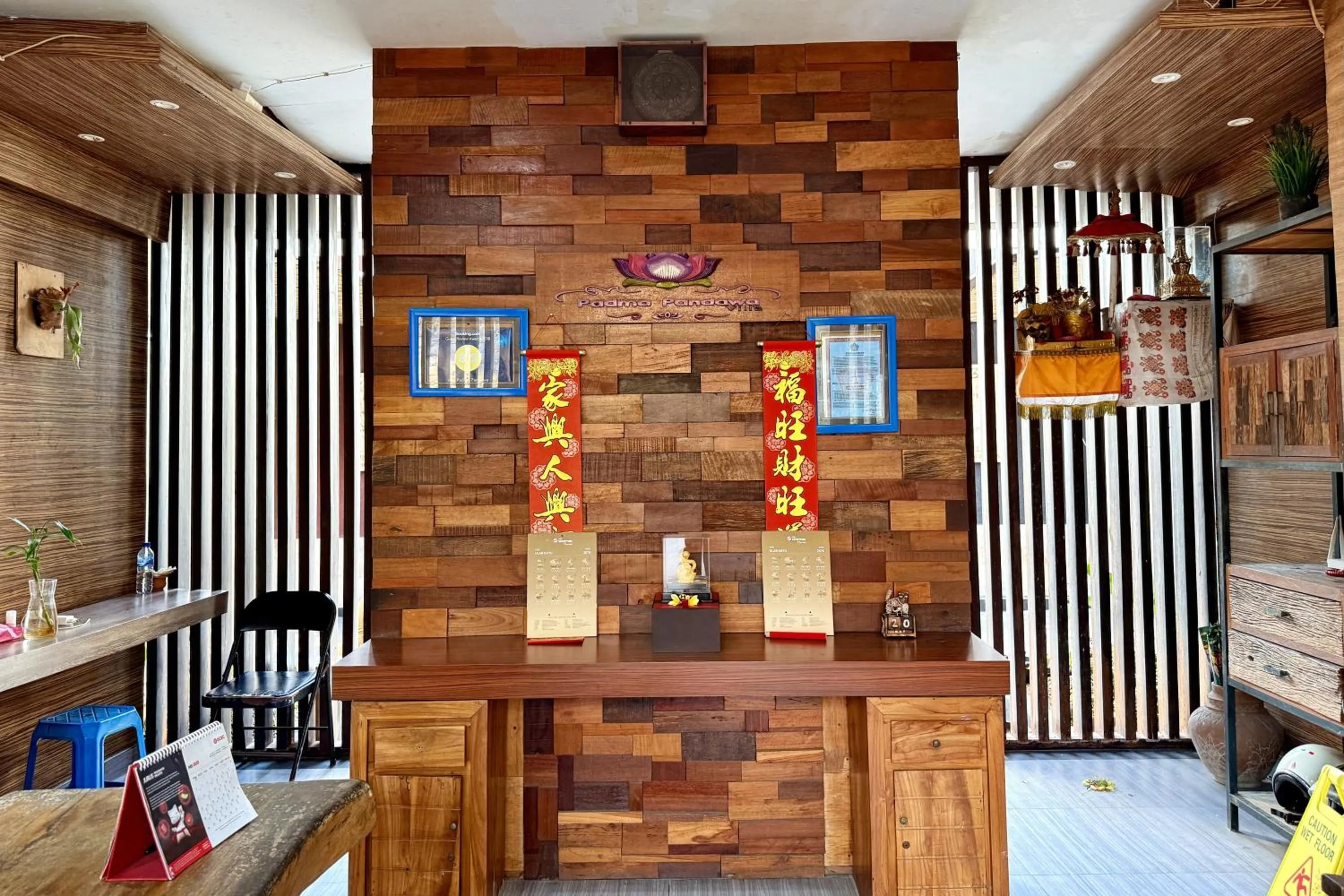 Lobby or reception in Padma Pandawa Villa