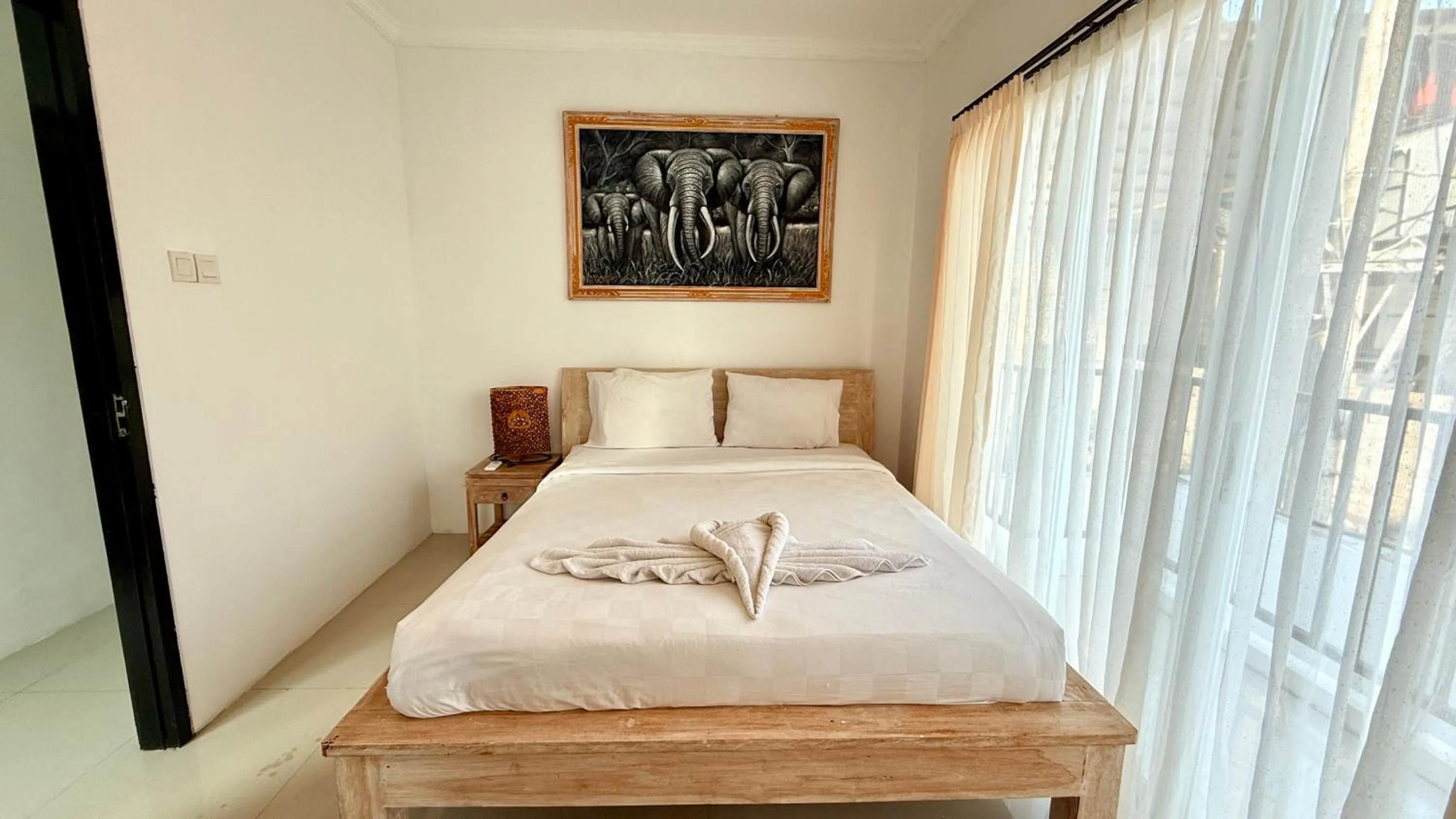 Bed in Padma Pandawa Villa