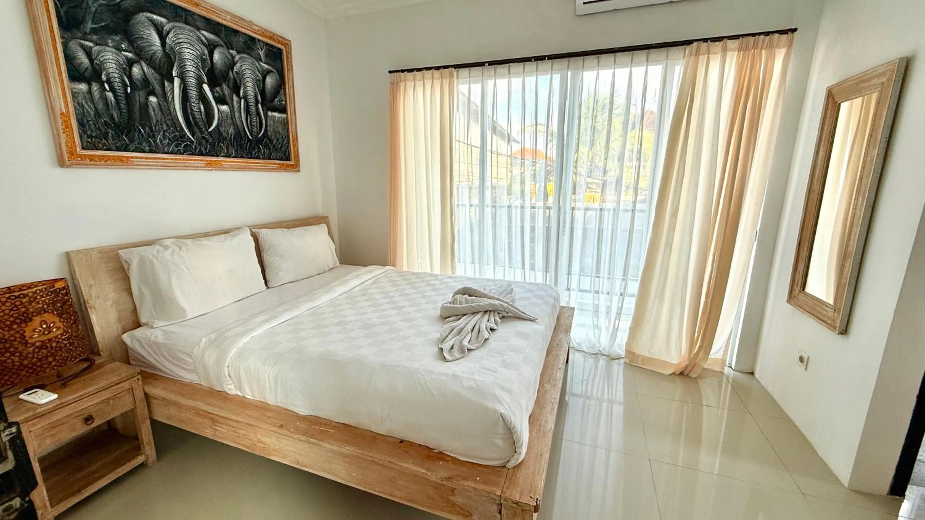 Bed in Padma Pandawa Villa