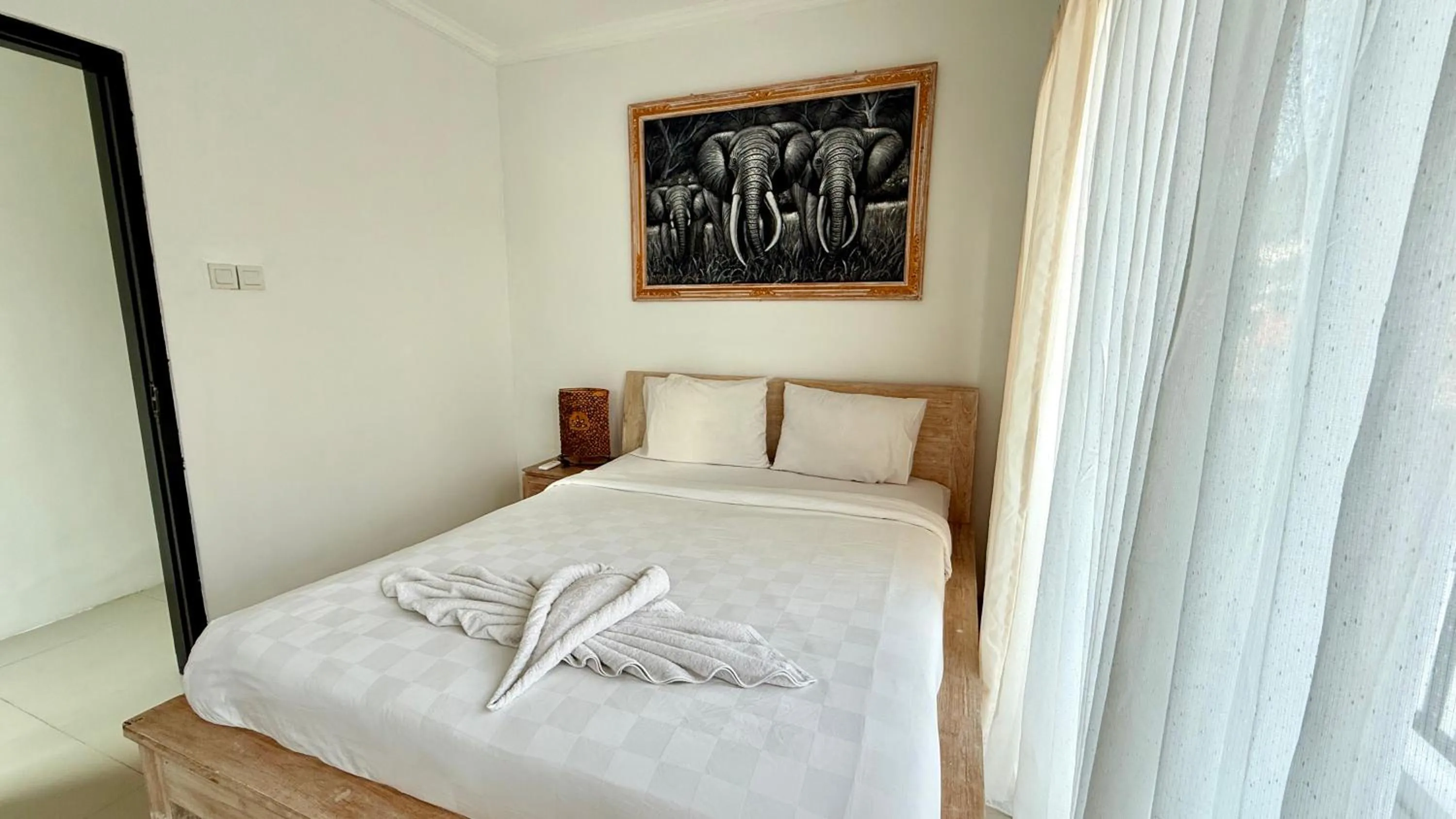 Bed in Padma Pandawa Villa