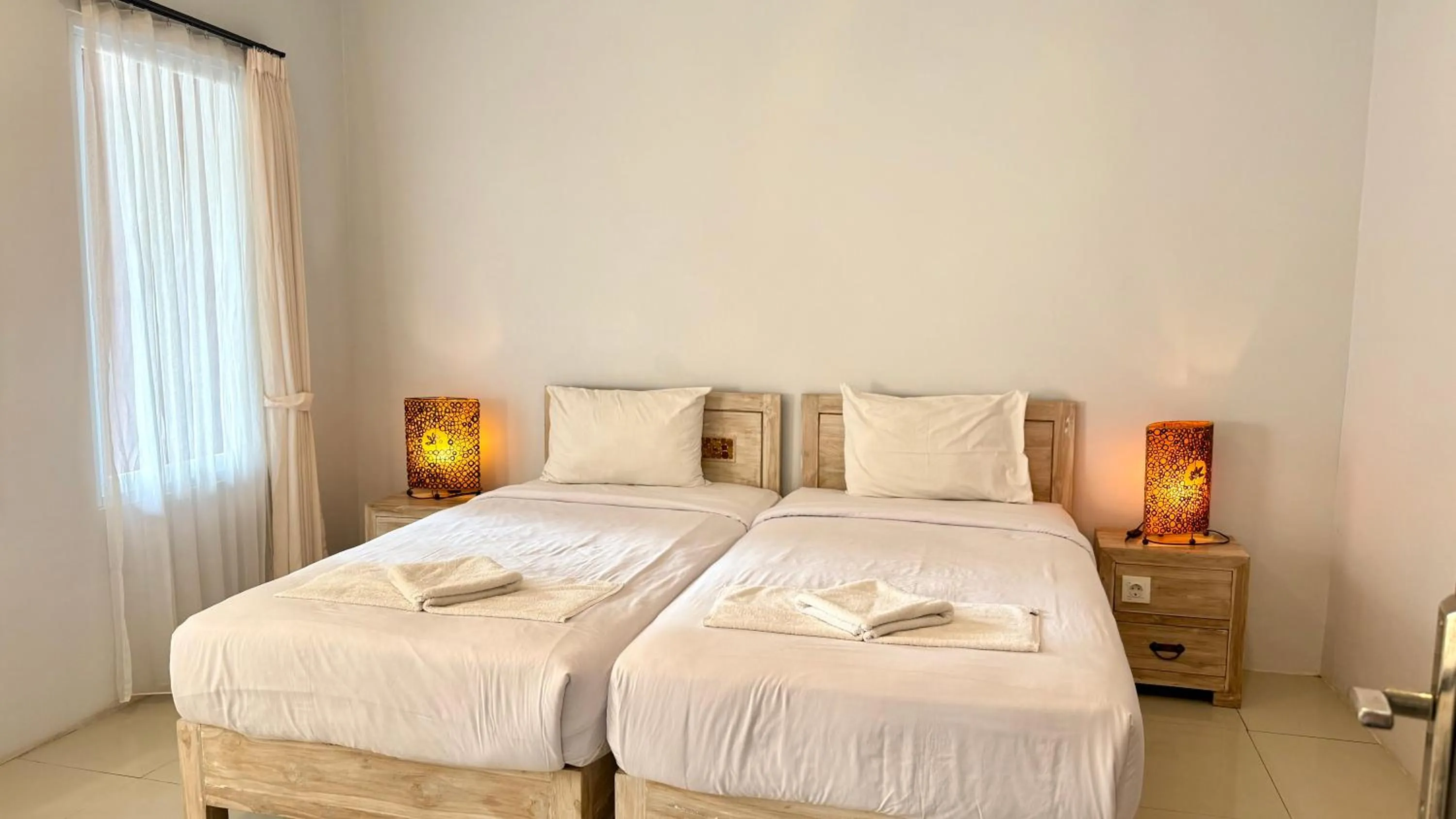 Bed in Padma Pandawa Villa