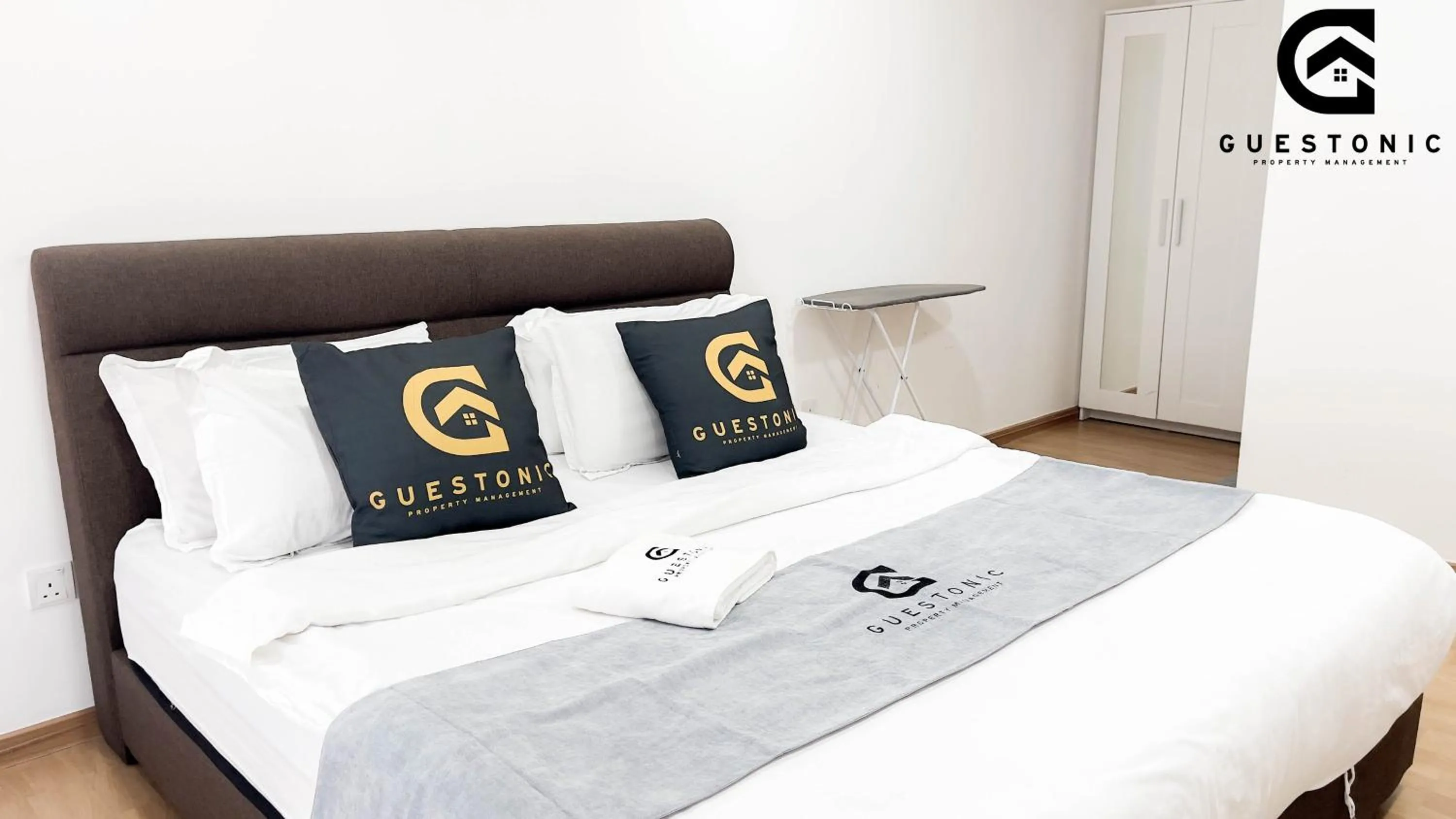Bed in EkoCheras Cozy Suite by GUESTONIC